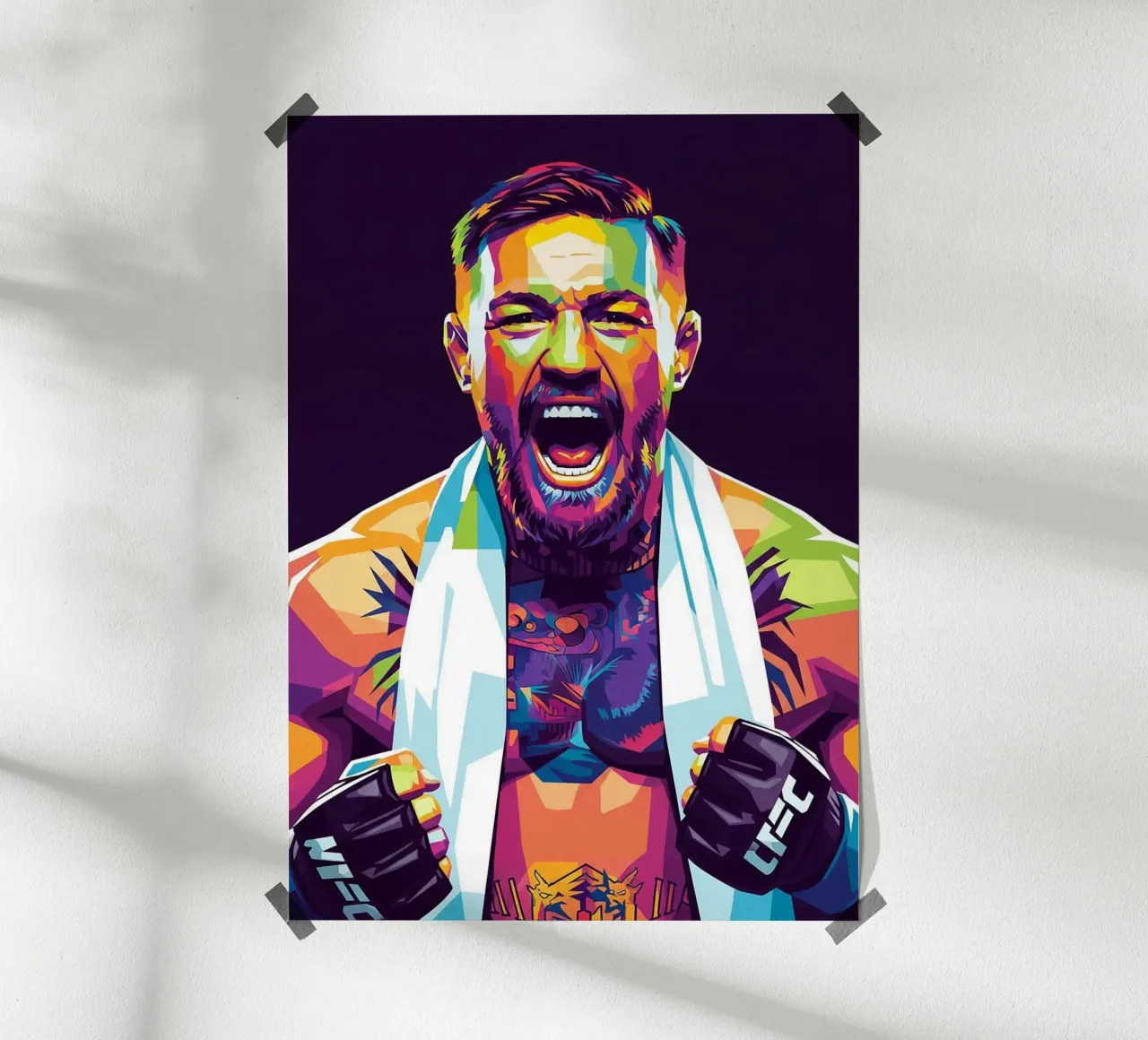 Conor McGregor UFC-Kämpfer Poster von Hantamrata