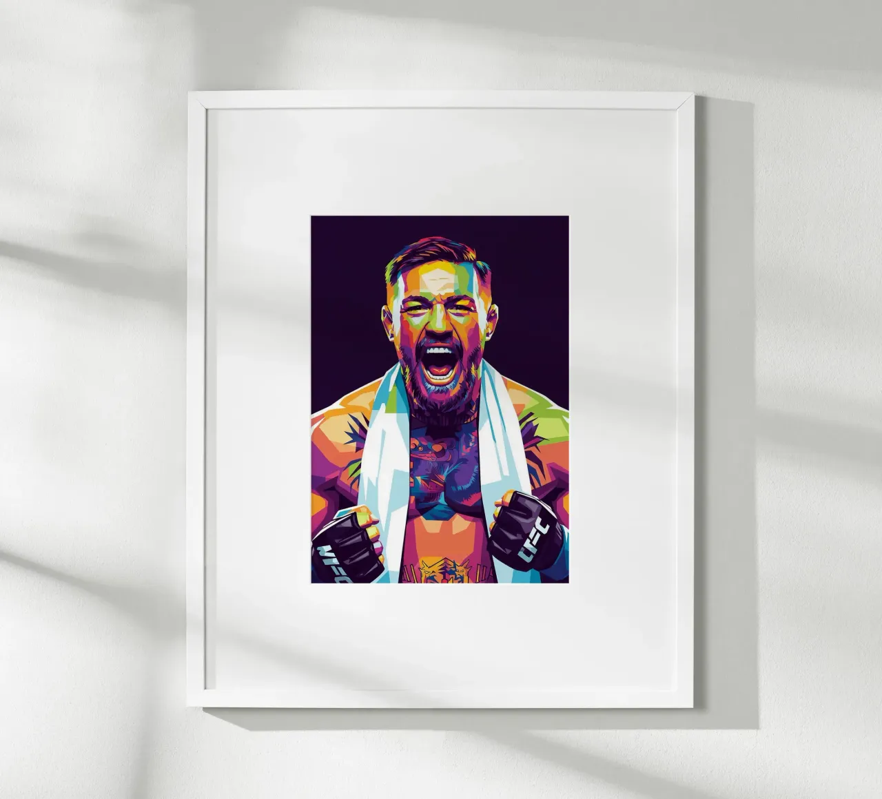 Conor McGregor UFC-Kämpfer Poster von Hantamrata