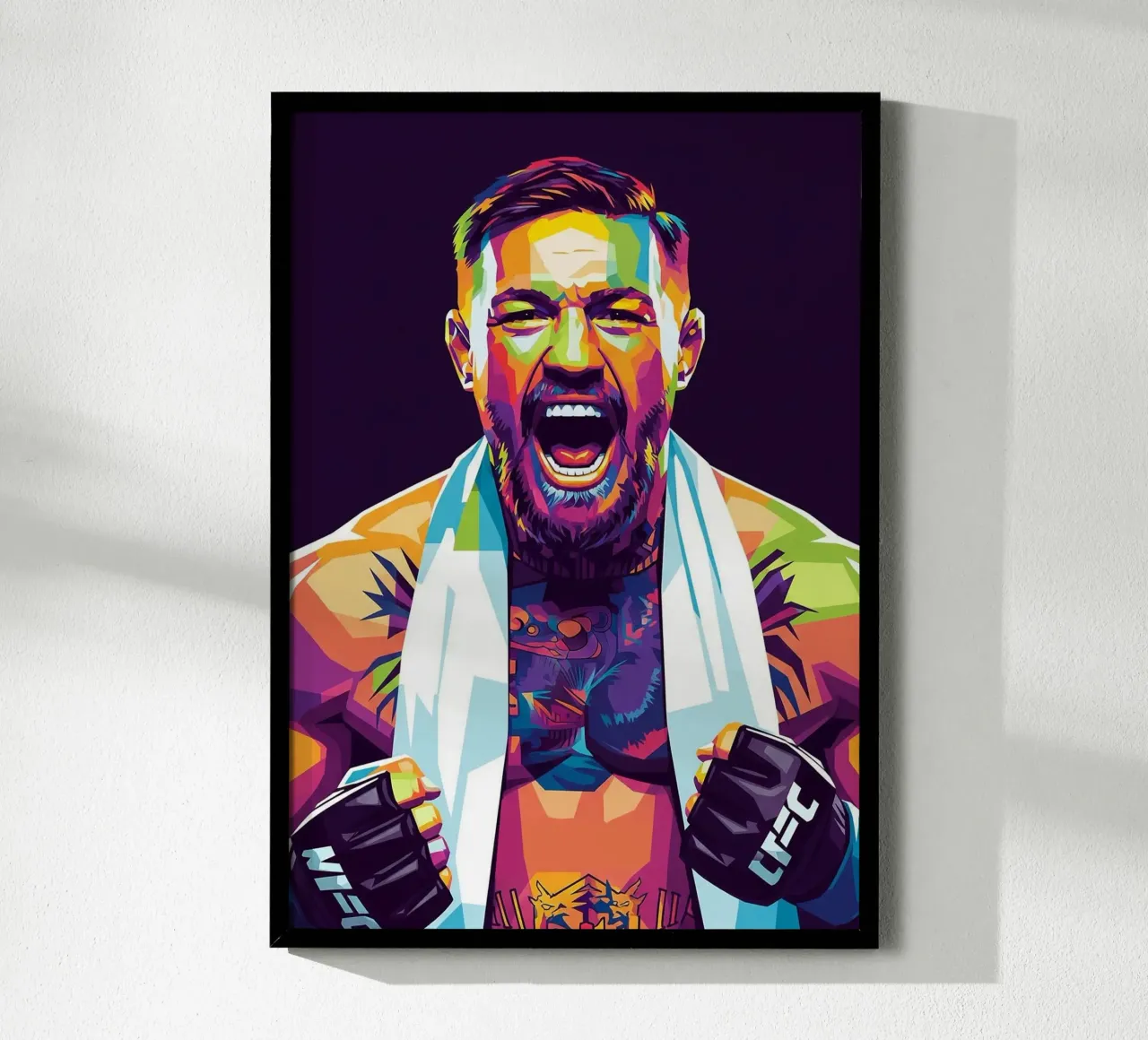 Conor McGregor UFC-Kämpfer Poster von Hantamrata
