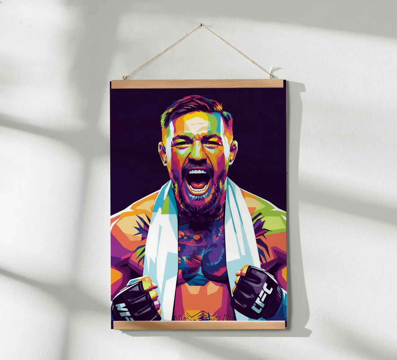 Conor McGregor UFC-Kämpfer Poster von Hantamrata