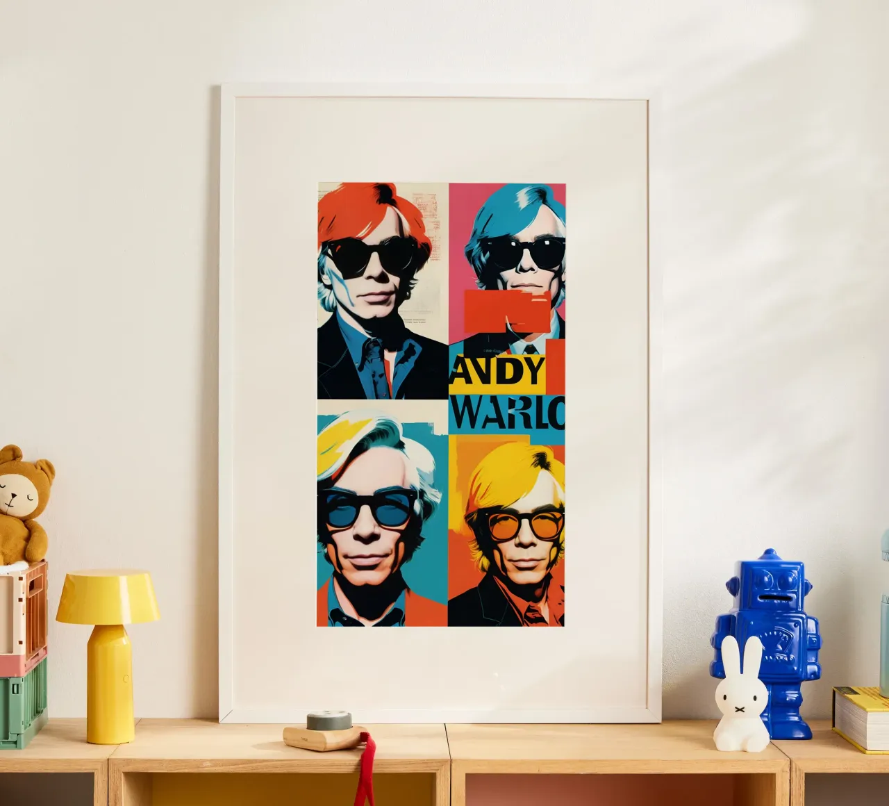 Maglietta essenziale The Man Warhol poster da jamsa_ve