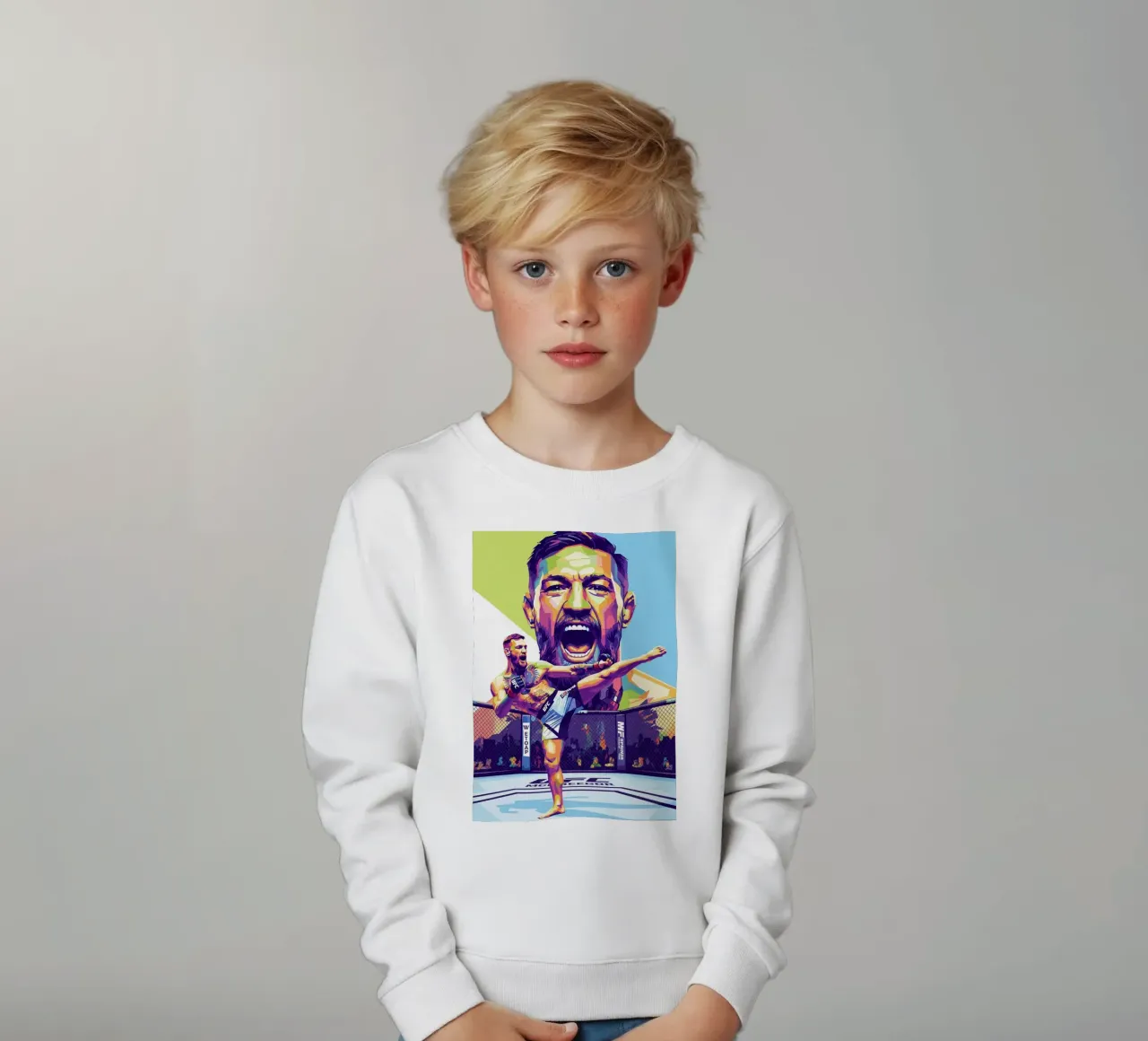 Conor McGregor prime time felpa bambino da Hantamrata
