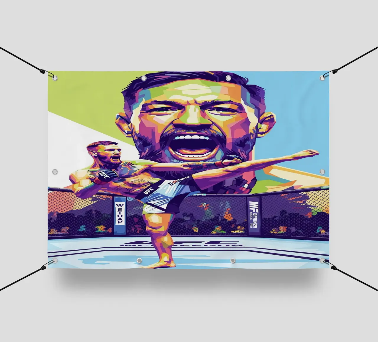 Conor McGregor prime time telo in pvc da Hantamrata