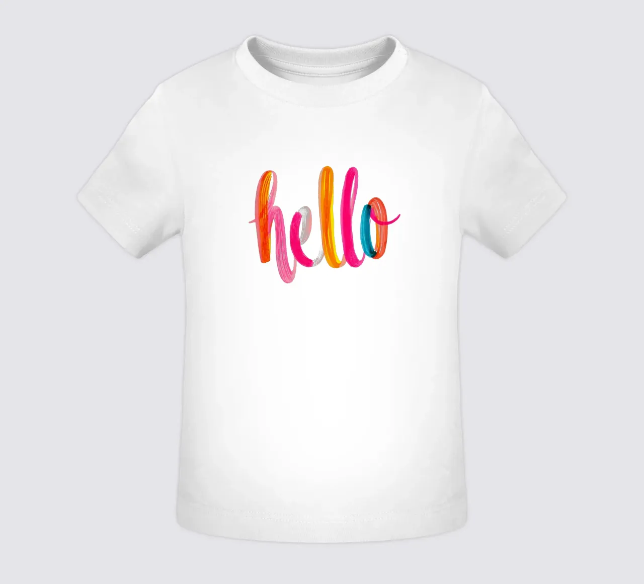 ciao maglietta neonato da Katja Stehle Design