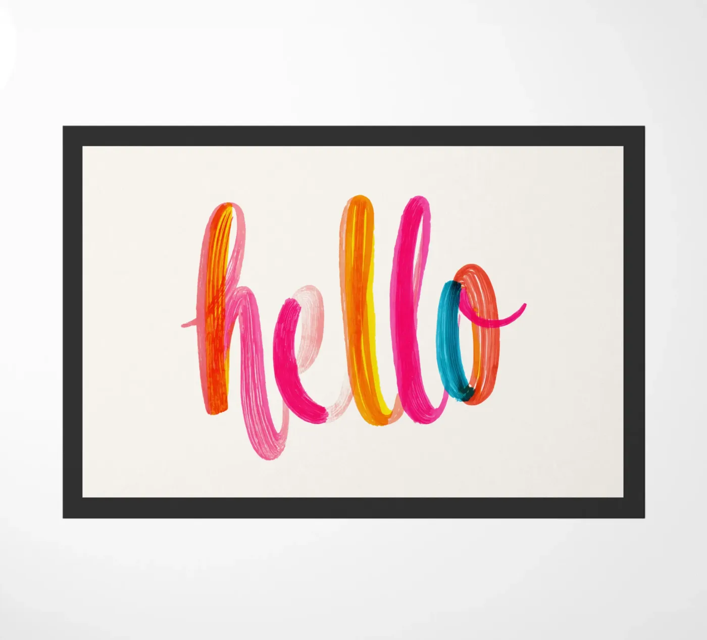 hallo deurmat van Katja Stehle Design