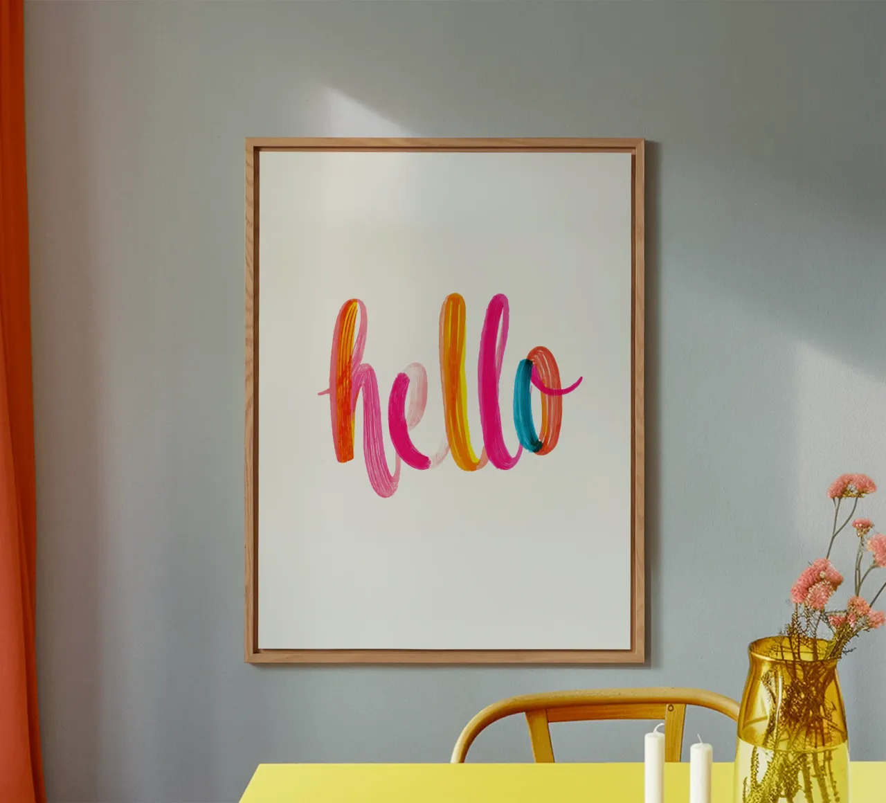 ciao alluminio dibond da Katja Stehle Design