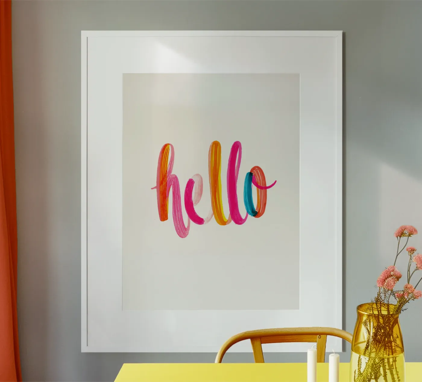 ciao poster da Katja Stehle Design