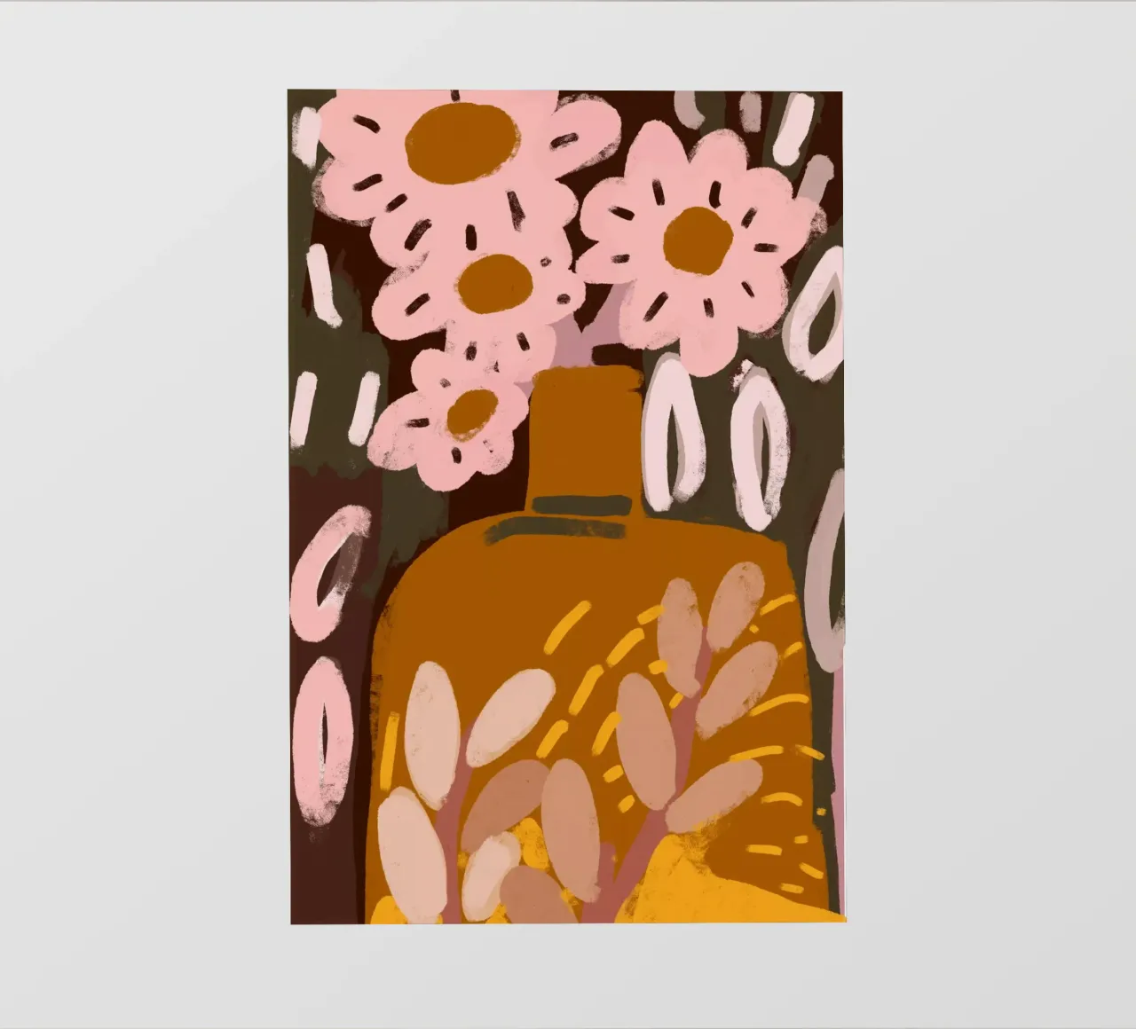 Pastel Flower Impression No 6 telo in pvc da treechild