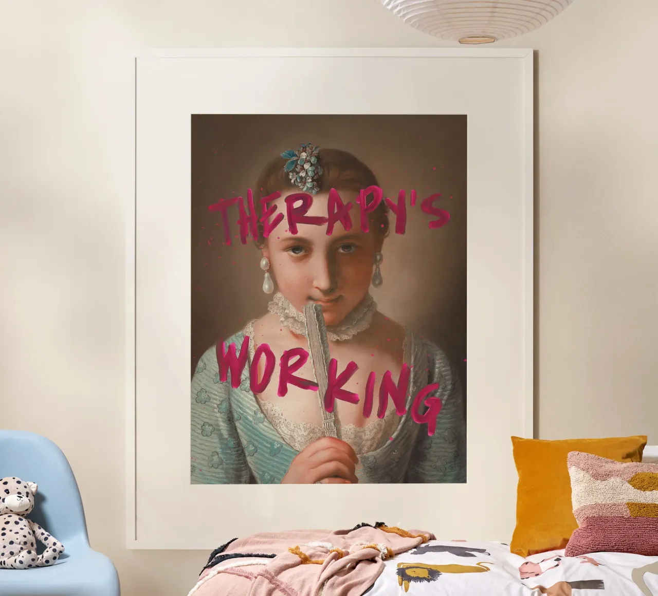 Therapy Is Working poster da Jonas Loose