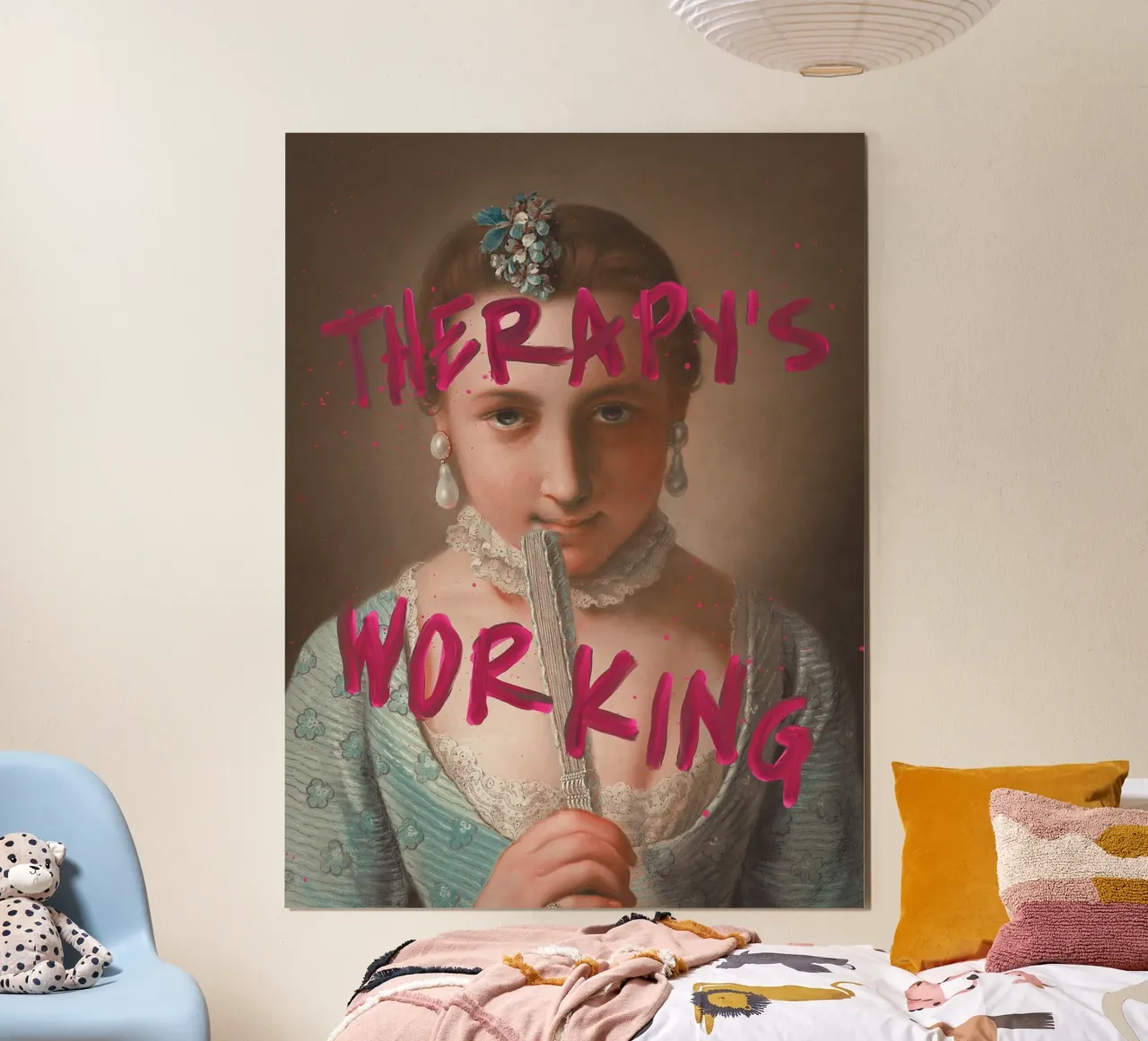 Therapy Is Working poster da Jonas Loose