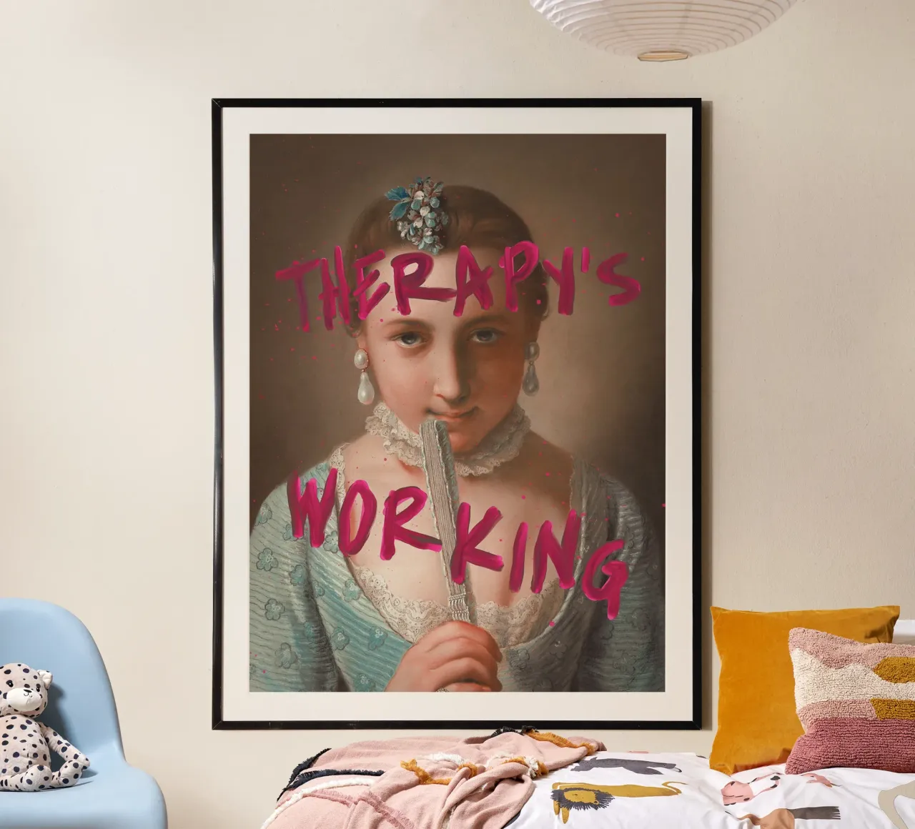 Therapy Is Working poster da Jonas Loose