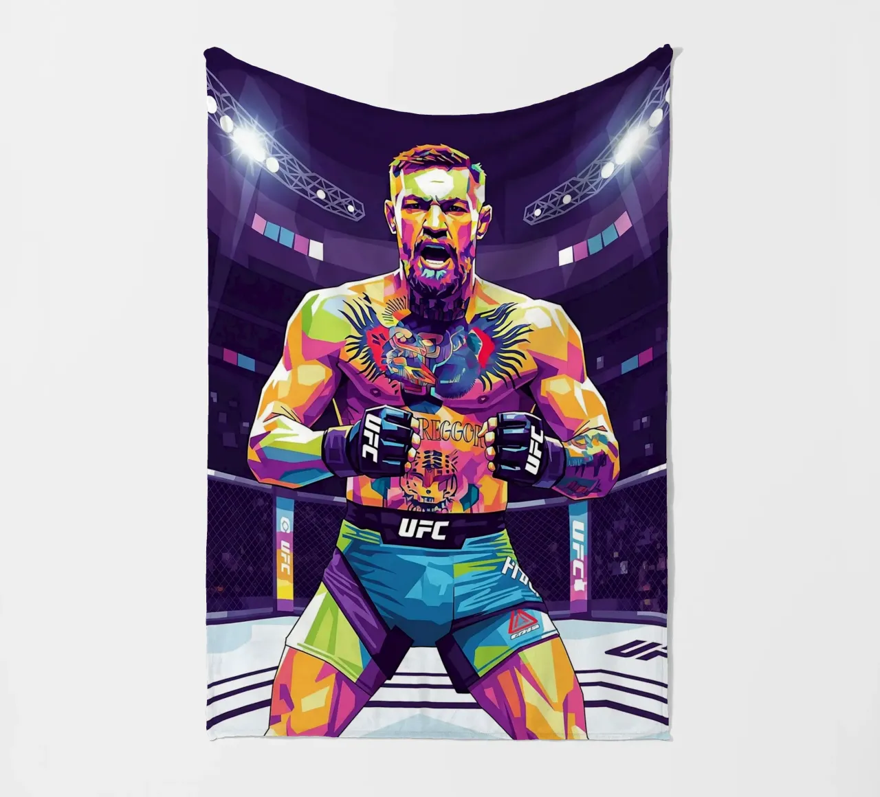 Conor McGregor Combattente UFC coperta in pile da Hantamrata