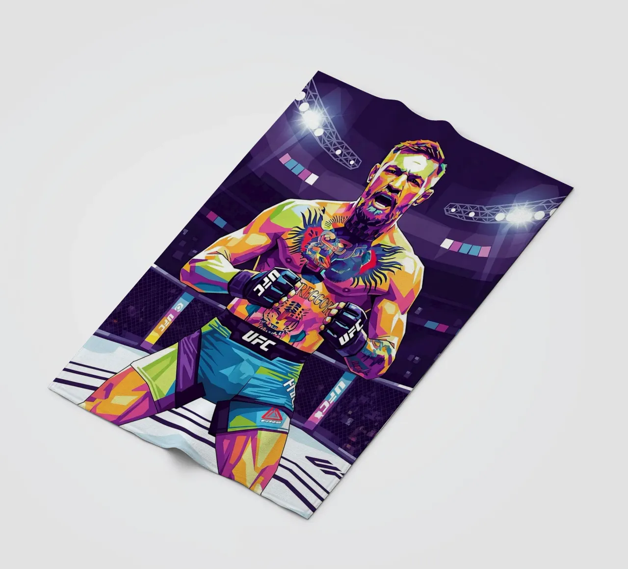 Conor McGregor Combattente UFC coperta in pile da Hantamrata