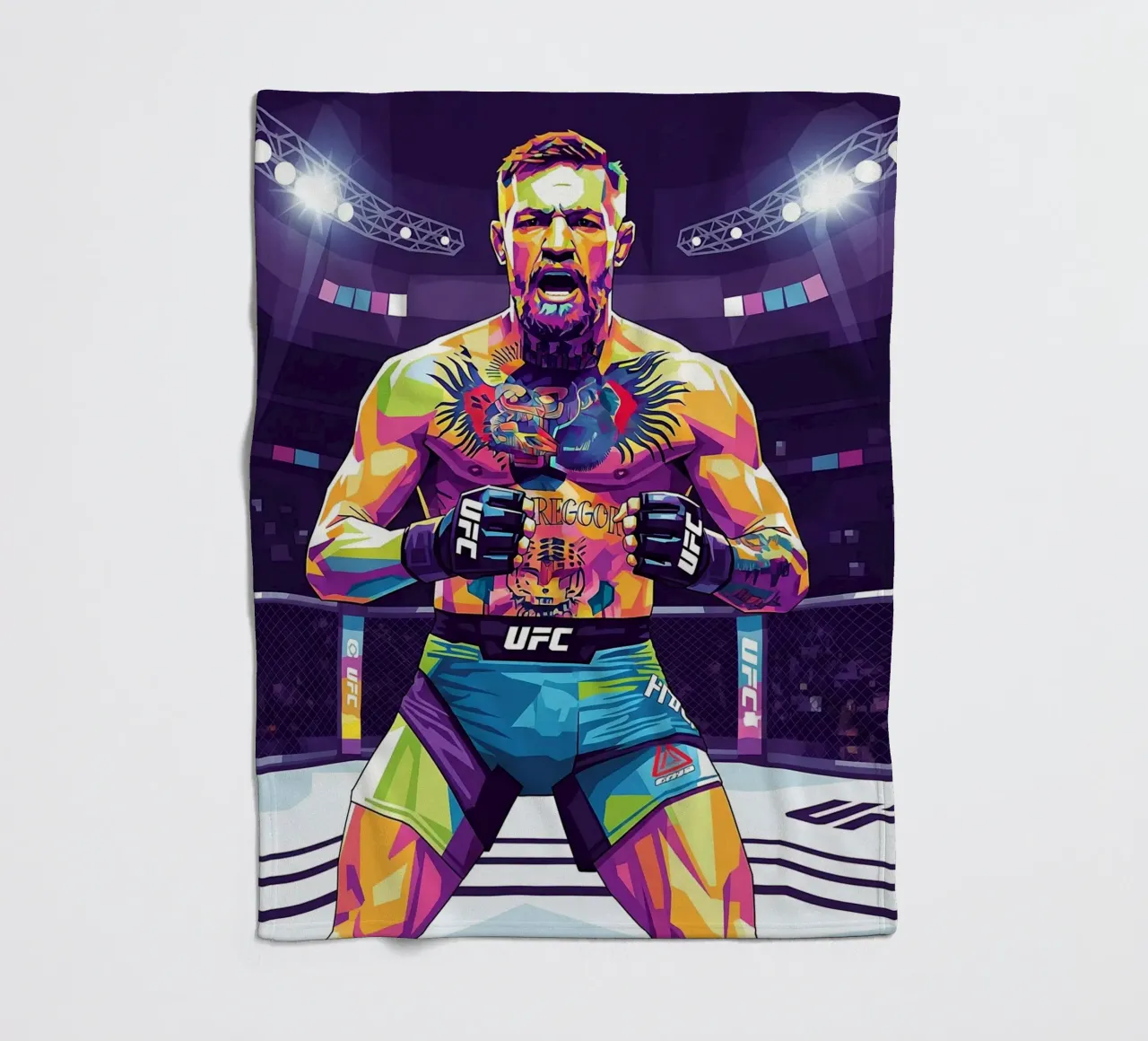 Conor McGregor Combattente UFC coperta in pile da Hantamrata