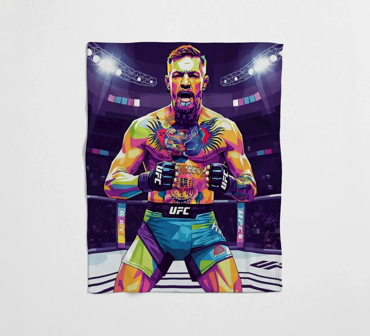 Conor McGregor Combattente UFC coperta in pile da Hantamrata