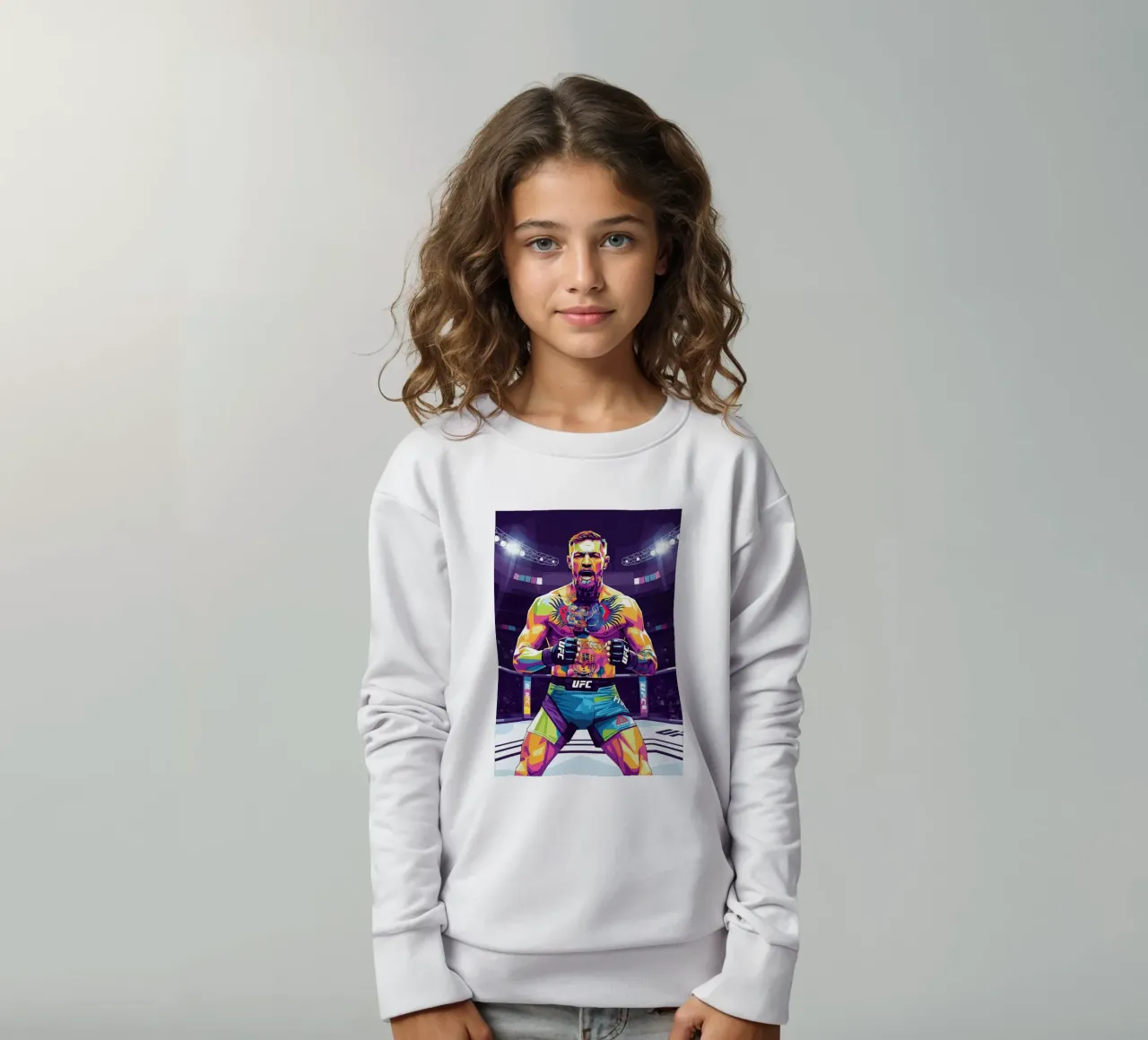 Conor McGregor Combattente UFC felpa bambino da Hantamrata