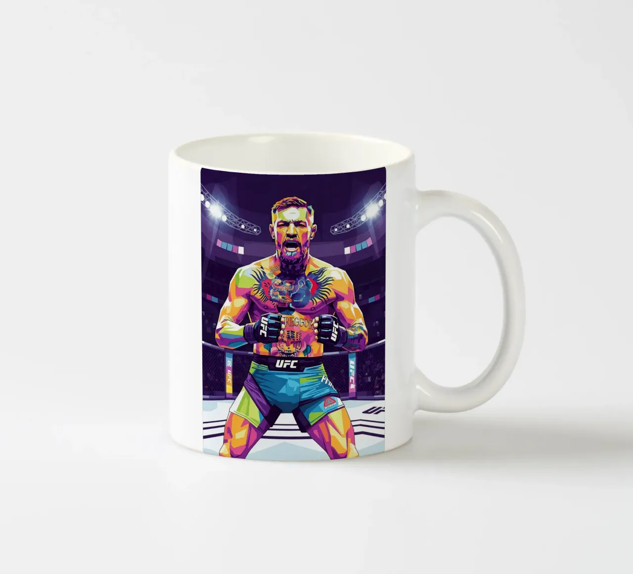 Conor McGregor Combattente UFC tazza in ceramica da Hantamrata
