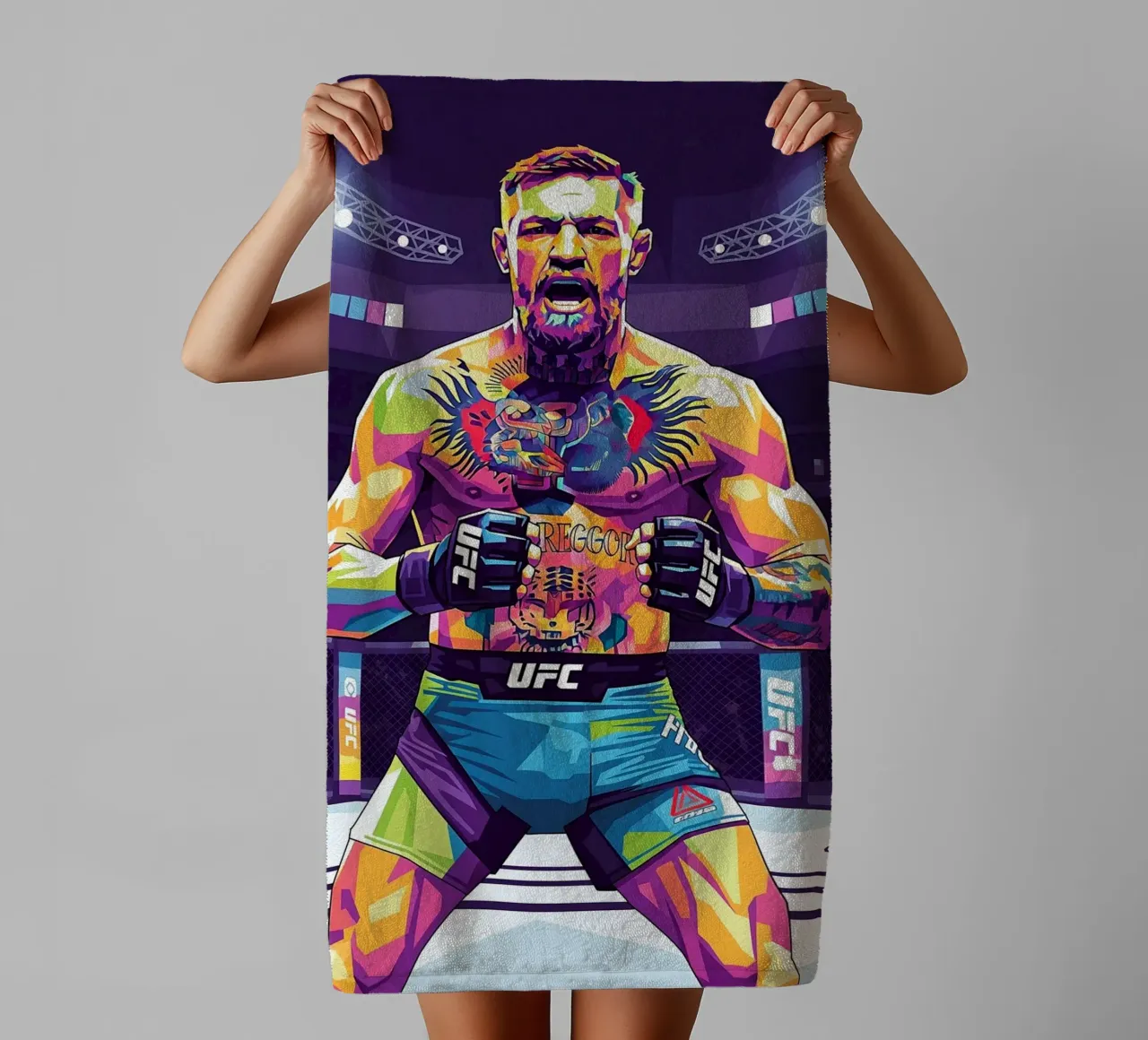 Conor McGregor UFC-Kämpfer Handtuch von Hantamrata