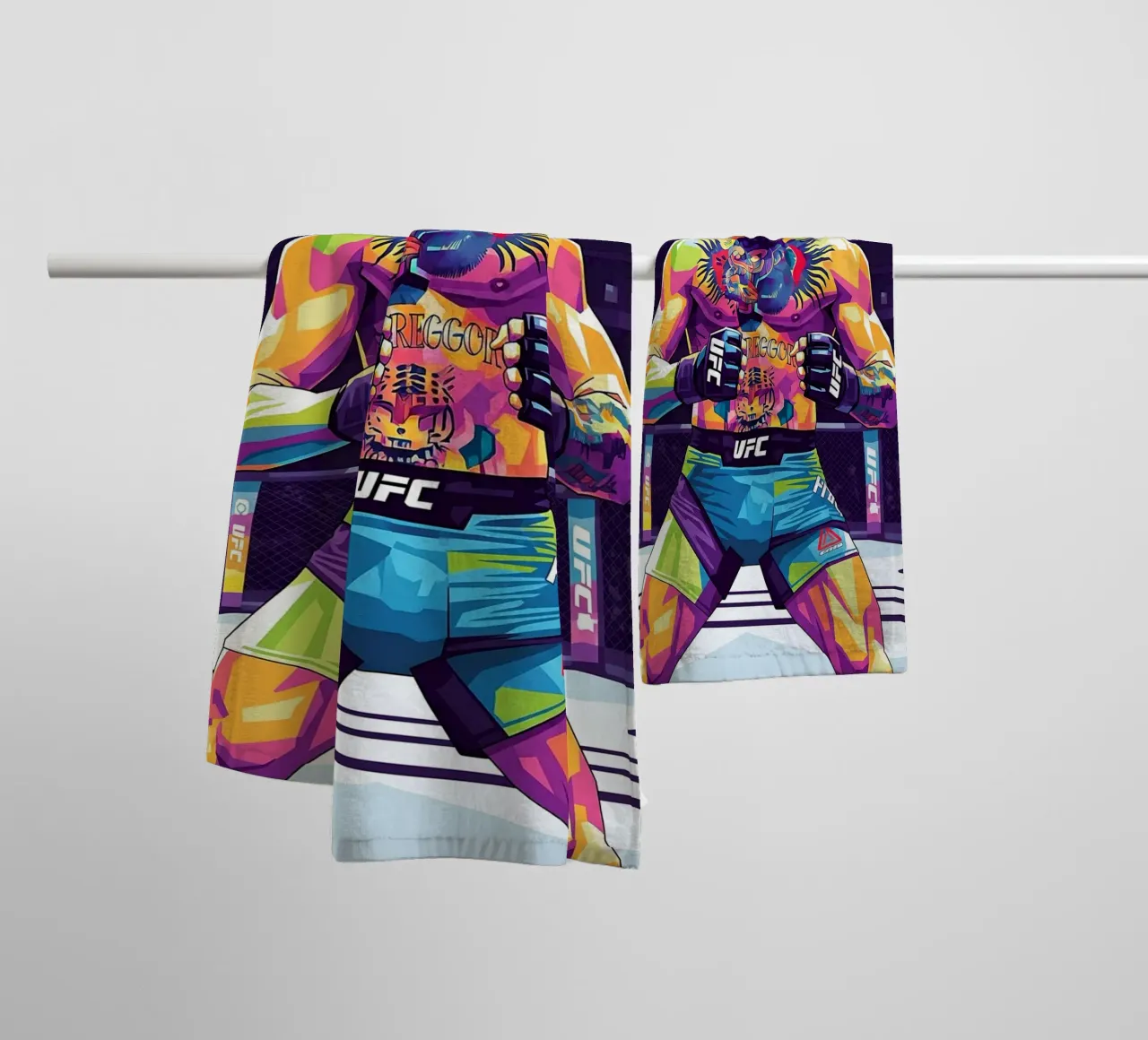 Conor McGregor UFC-Kämpfer Handtuch von Hantamrata