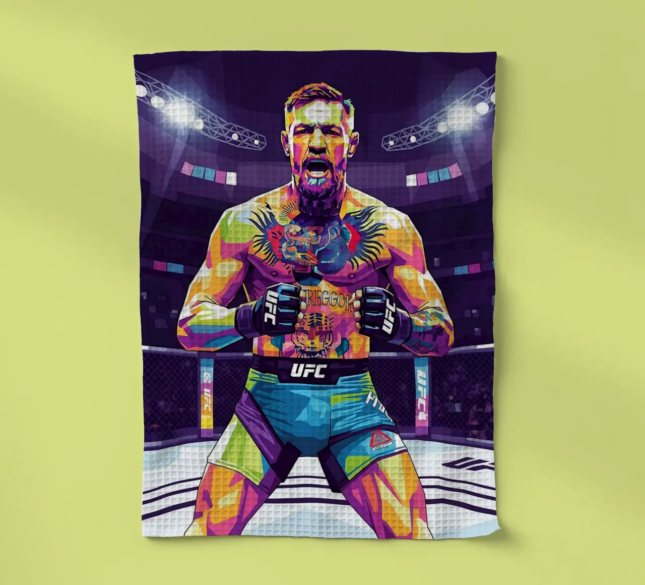 Conor McGregor Combattant UFC torchon de Hantamrata