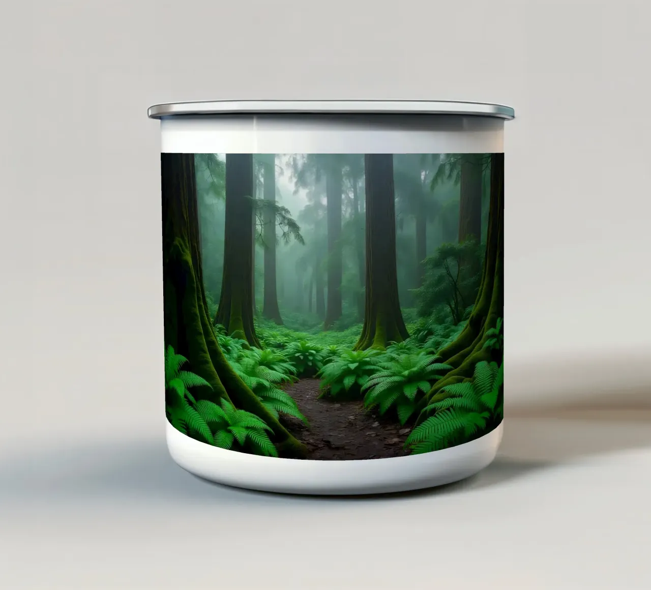Laurisilva tazza in smalto da Wild Beauty