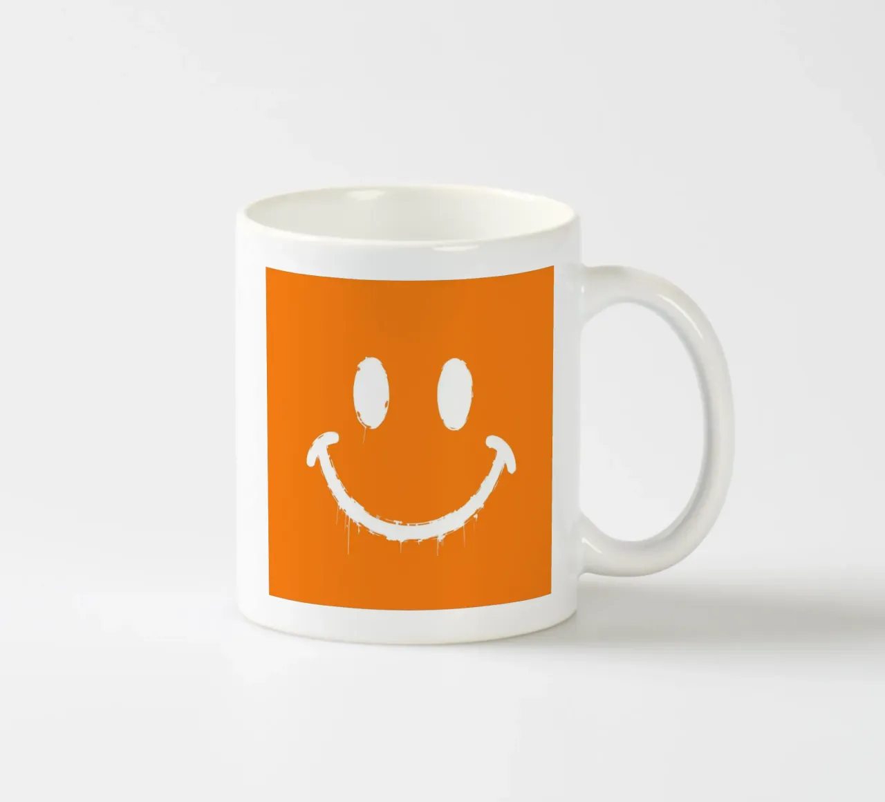 Emoji_StyleB_orange2 tazza in ceramica da AI-Portraits by LK