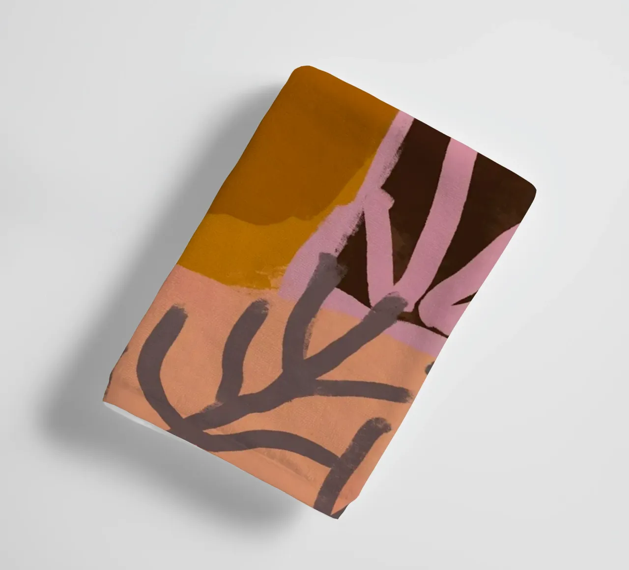 Pastel Flower Impression No 4 asciugamano da bagno da treechild