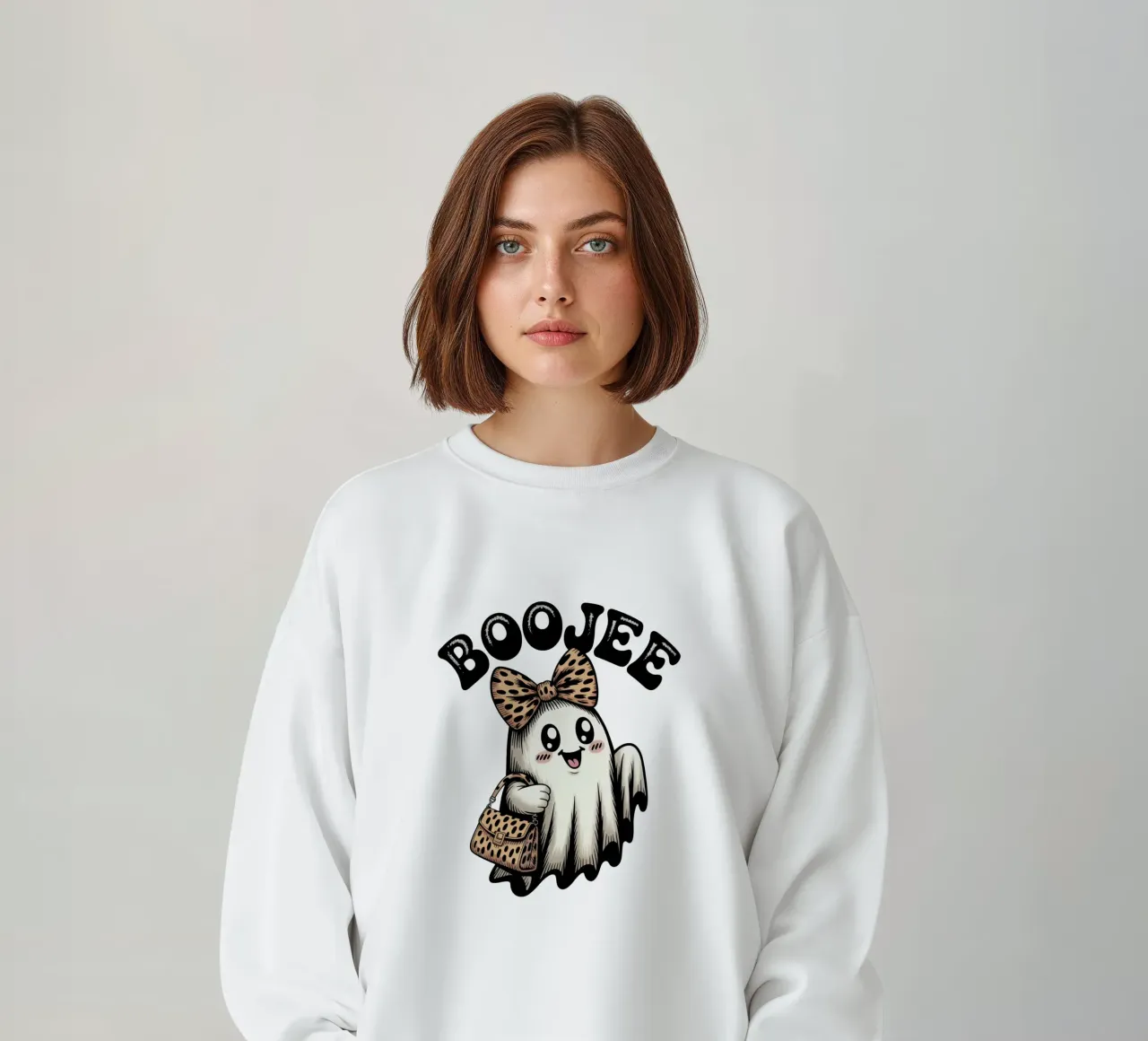BooJee Kawaii Ghost felpa da Sasyall Graphics