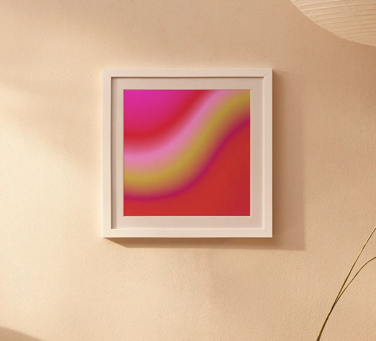 Enséñame a Bailar 🍓 poster con telaio in legno da ÂME LIBRE STUDIO
