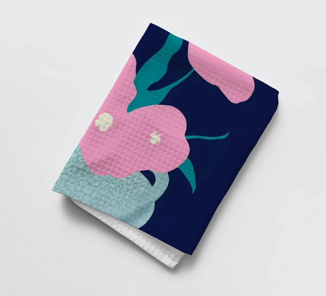 Pink Blossom canovaccio da cucina da Asha Designs