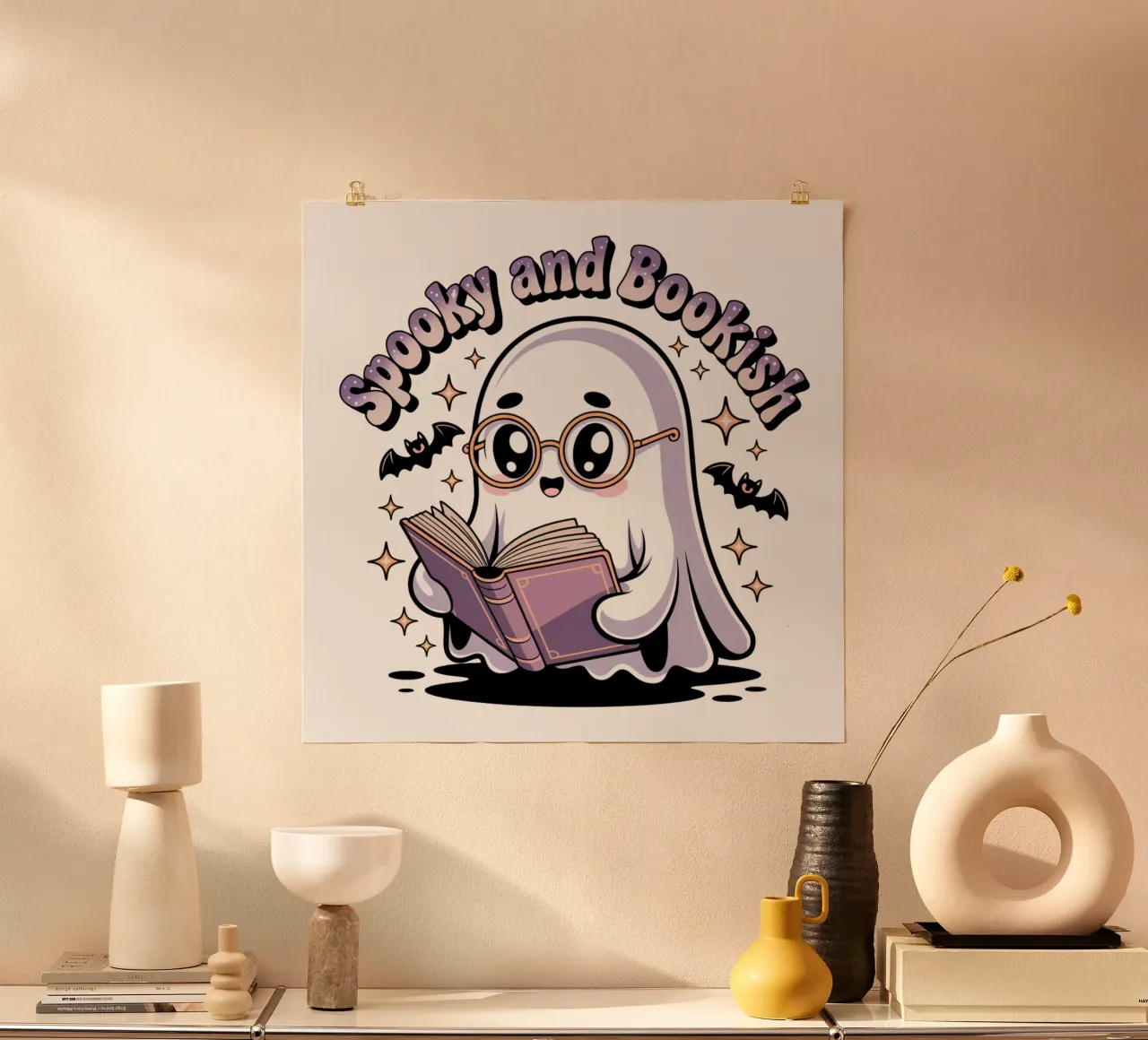 Spooky And Bookish poster da Sasyall Graphics