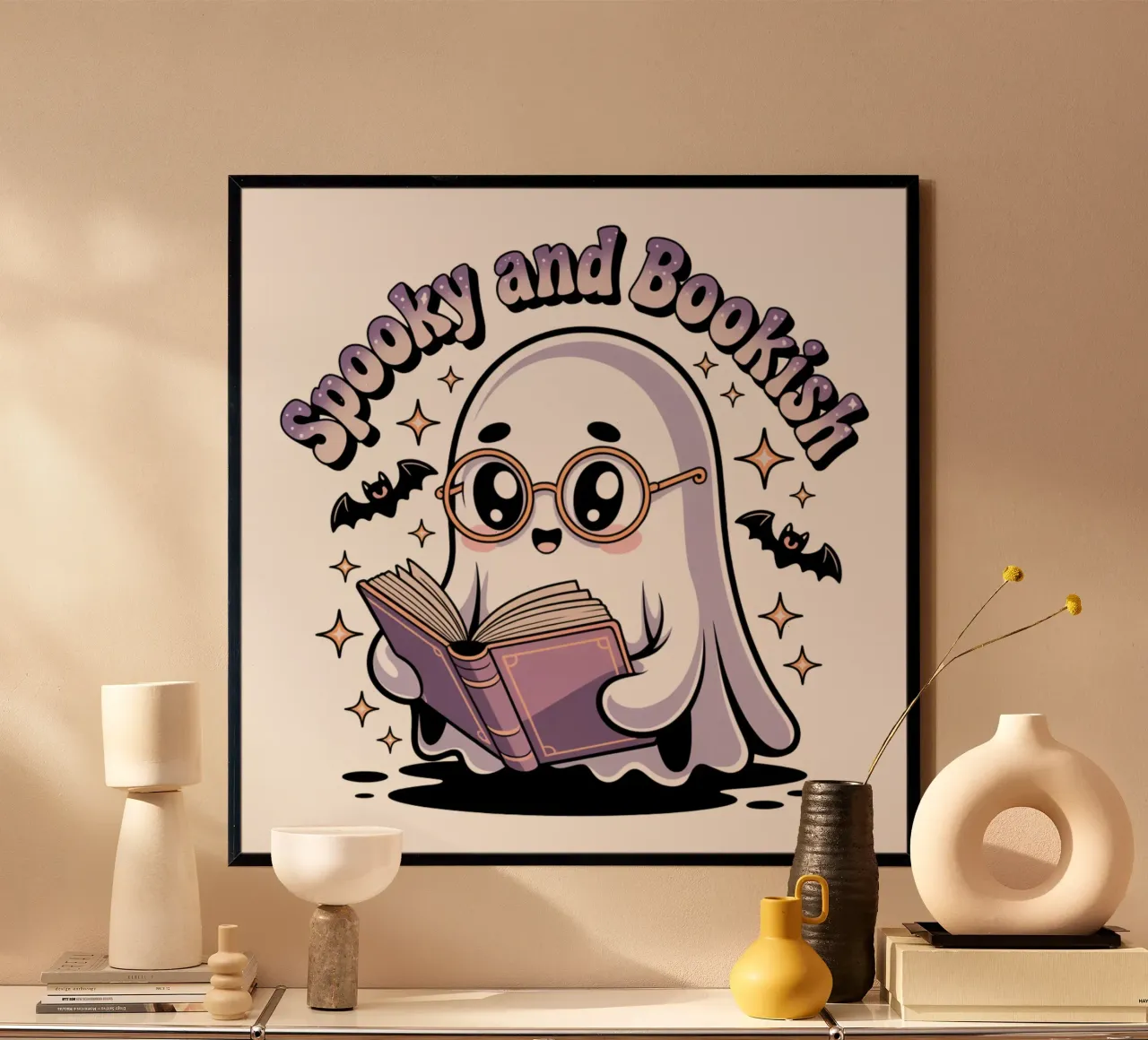 Spooky And Bookish poster da Sasyall Graphics