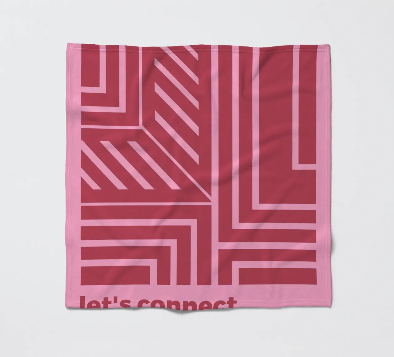 Verbinden wir uns Fleecedecke von MODERN NUANCE