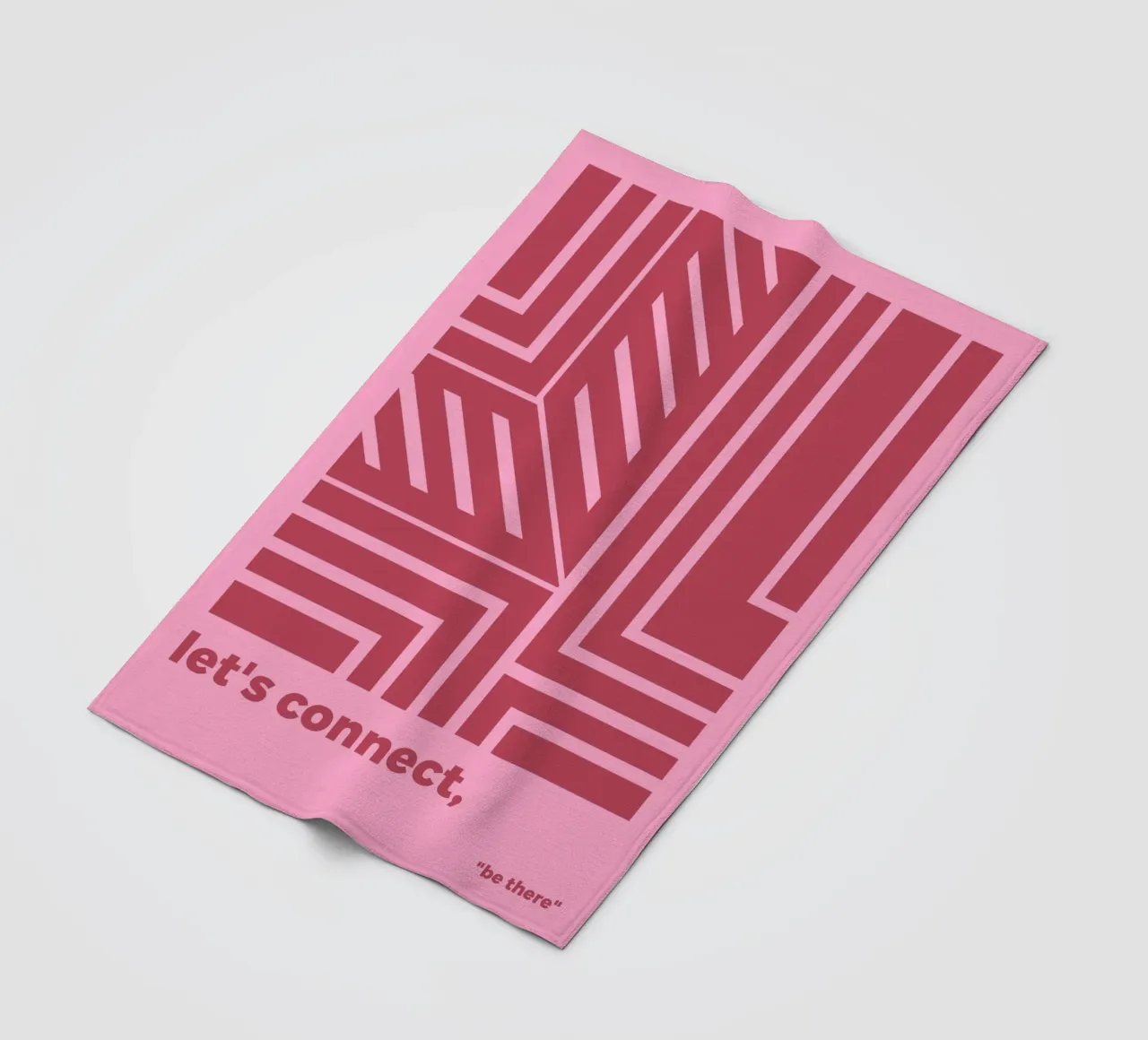 Verbinden wir uns Fleecedecke von MODERN NUANCE