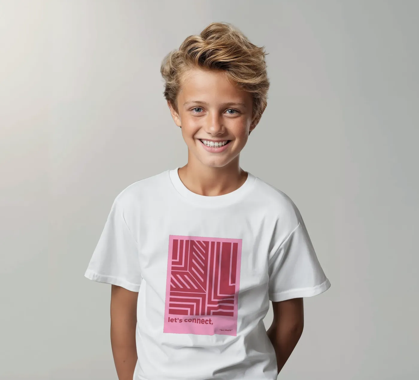 Let's Connect kinder t-shirt van MODERN NUANCE
