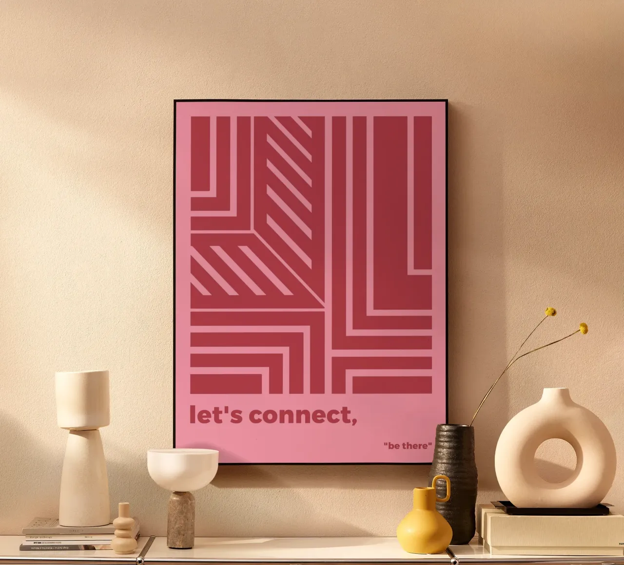 Let's Connect plexiglass da MODERN NUANCE