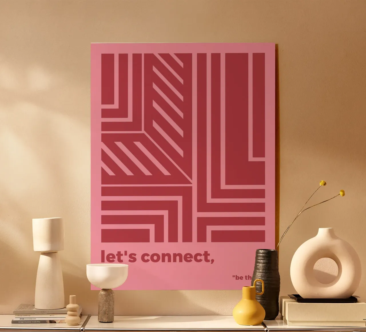 Let's Connect plexiglass da MODERN NUANCE