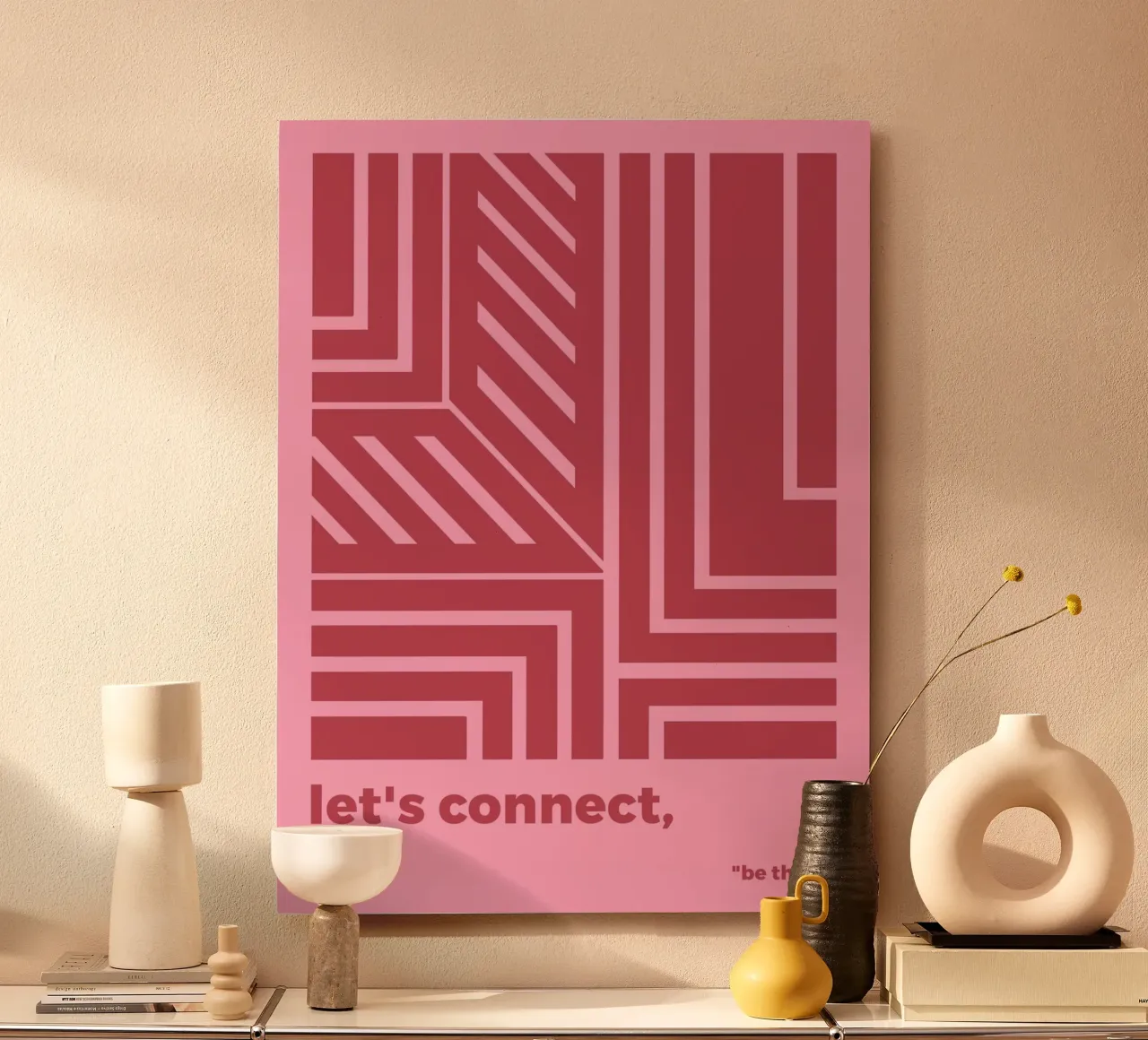 Let's Connect forex plate by MODERN NUANCE