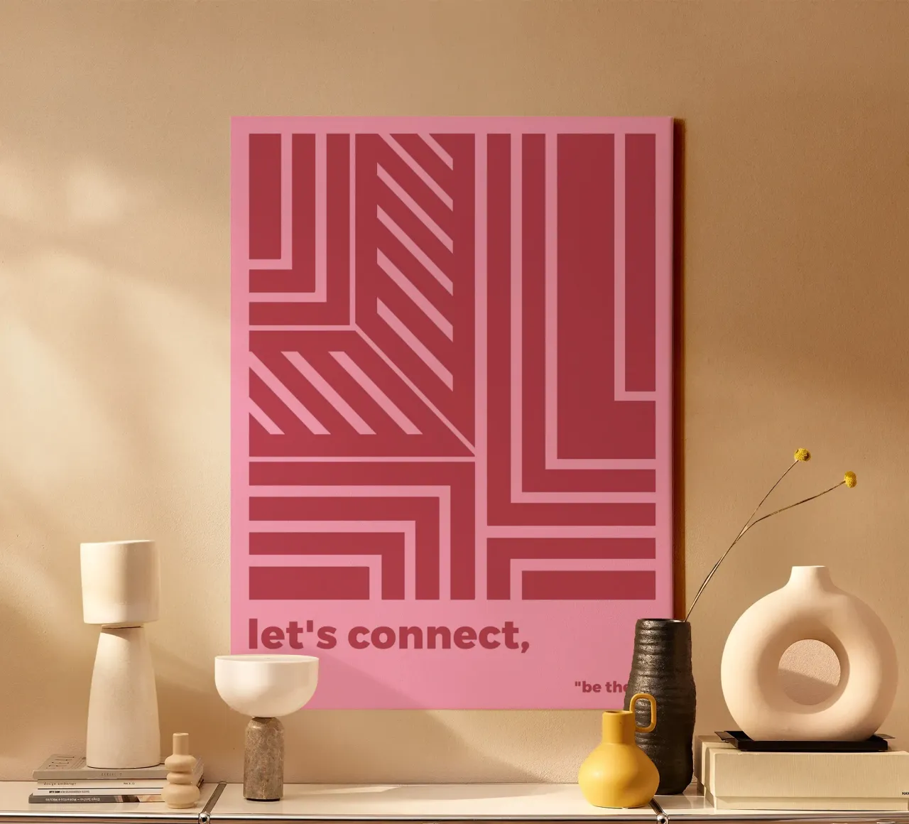 Connettiamoci tela da MODERN NUANCE