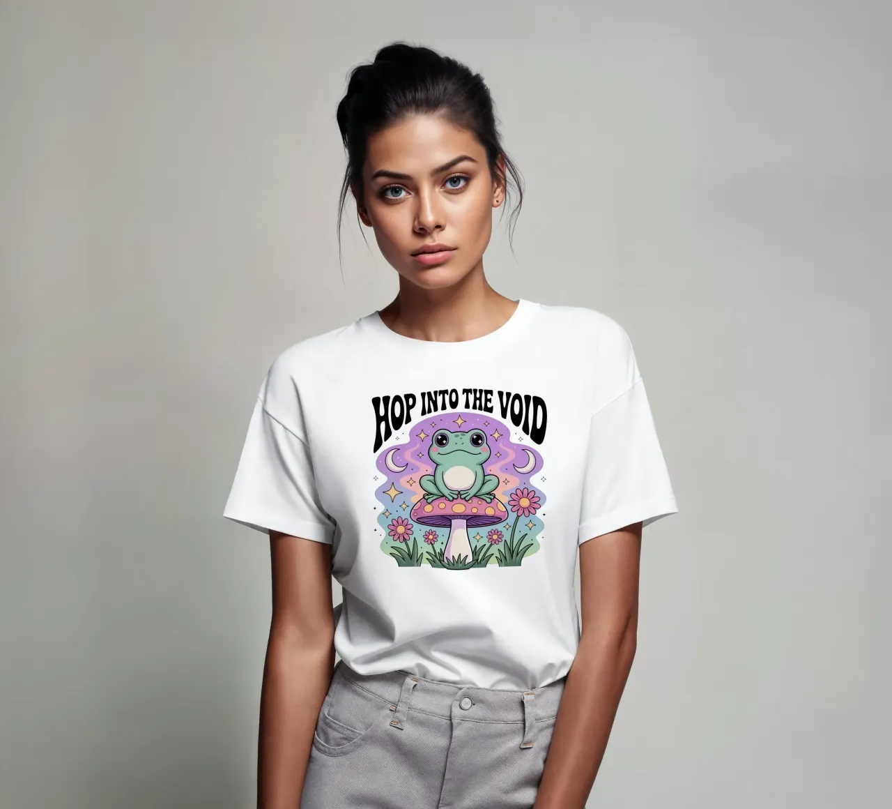 Hop Into The Void t-shirt da Sasyall Graphics