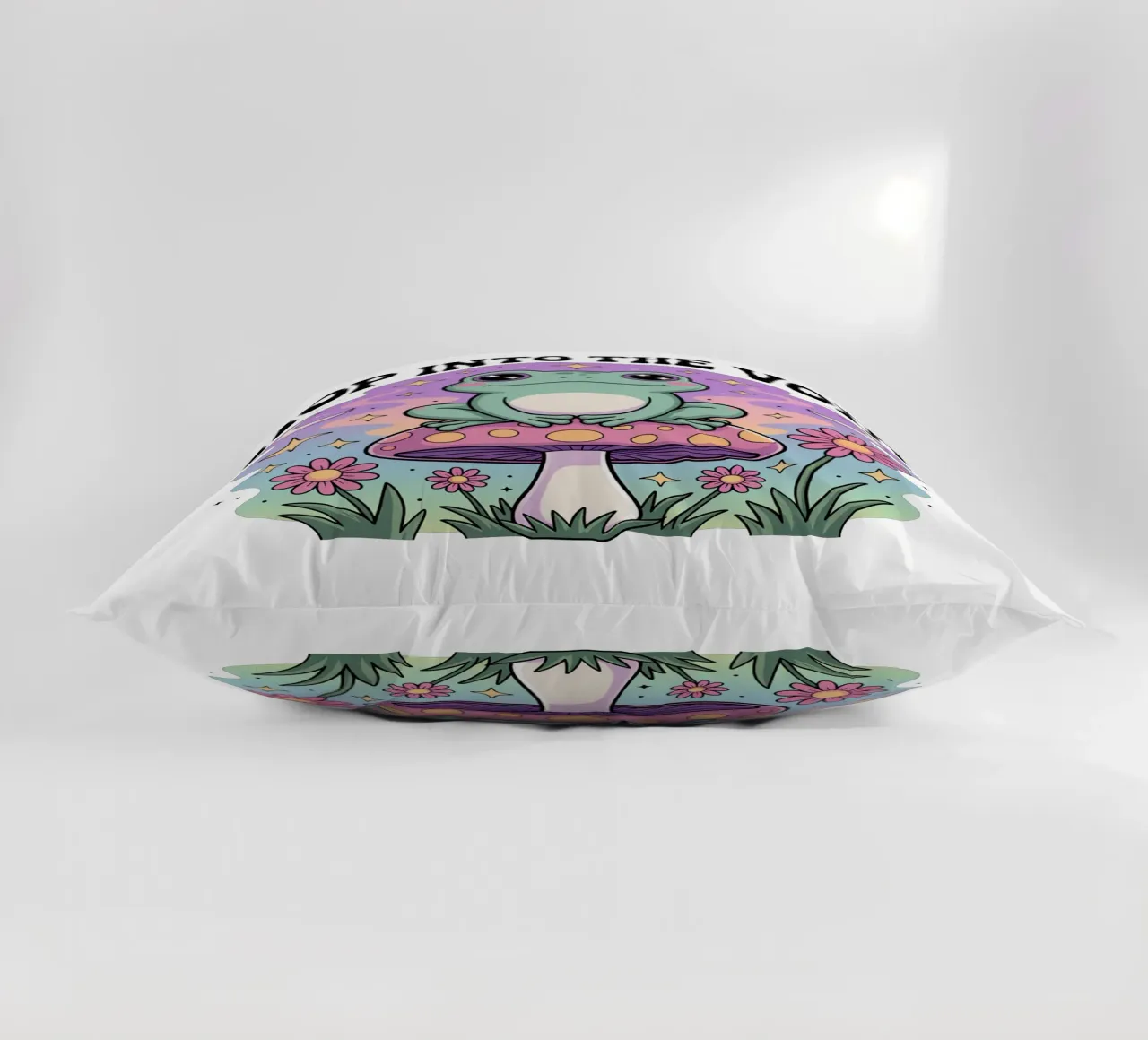 Hop Into The Void cuscino da Sasyall Graphics