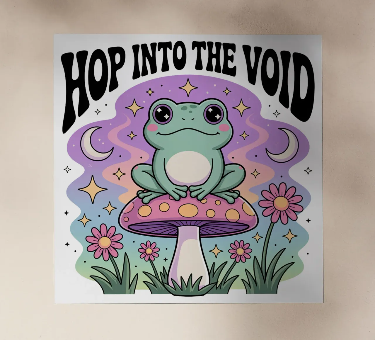 Hop Into The Void pellicola backlit da Sasyall Graphics
