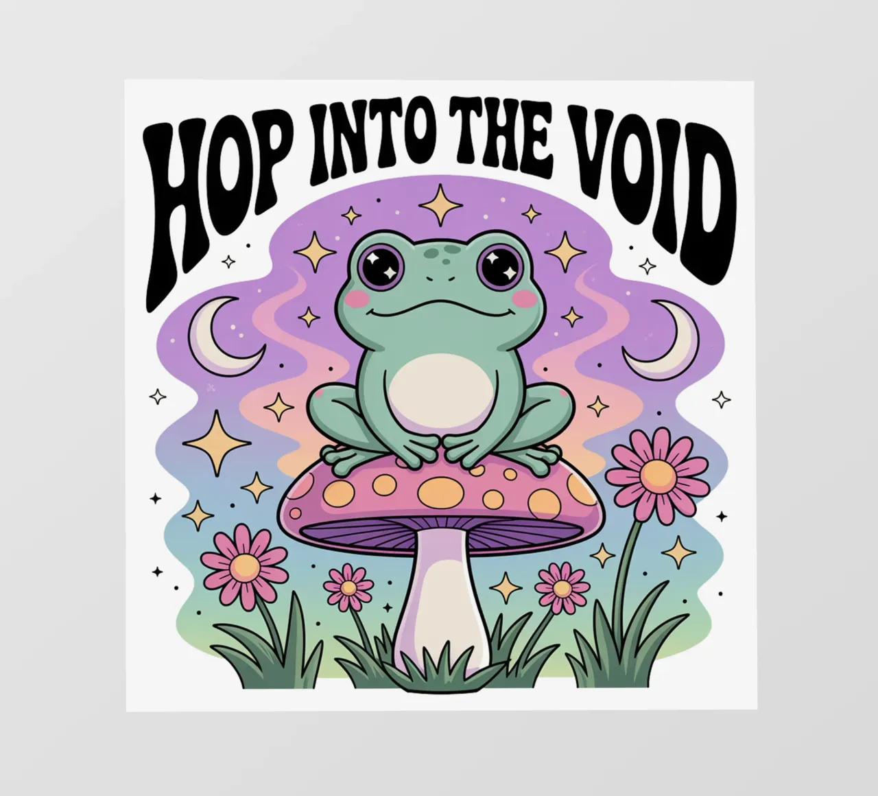 Hop Into The Void pellicola backlit da Sasyall Graphics