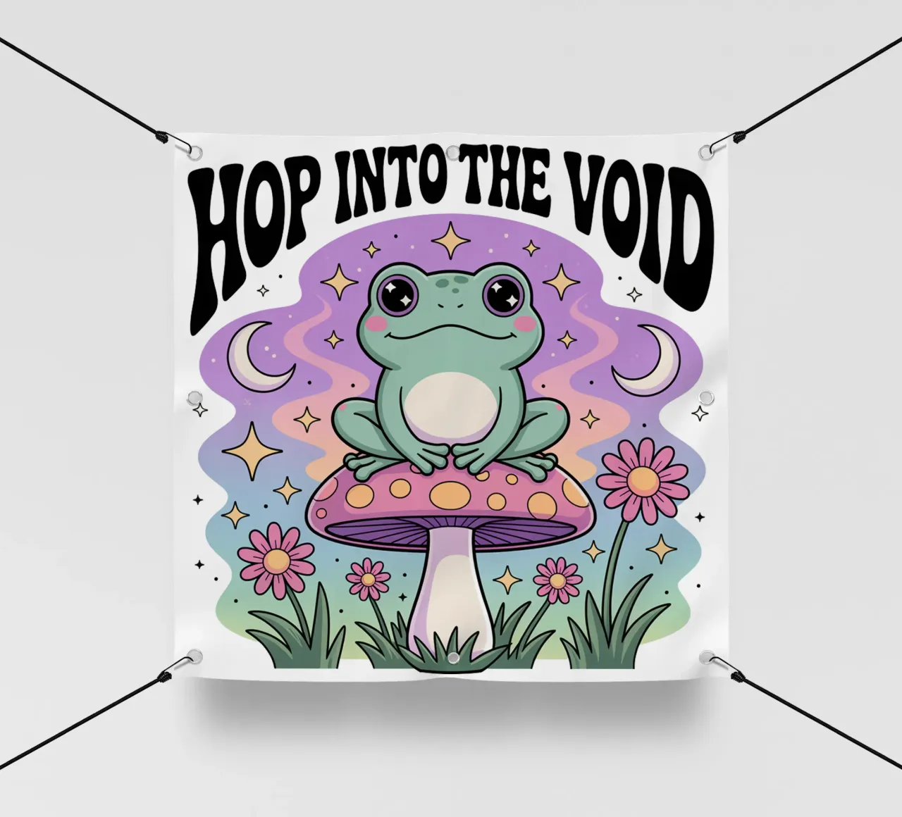 Hop Into The Void telo in pvc da Sasyall Graphics
