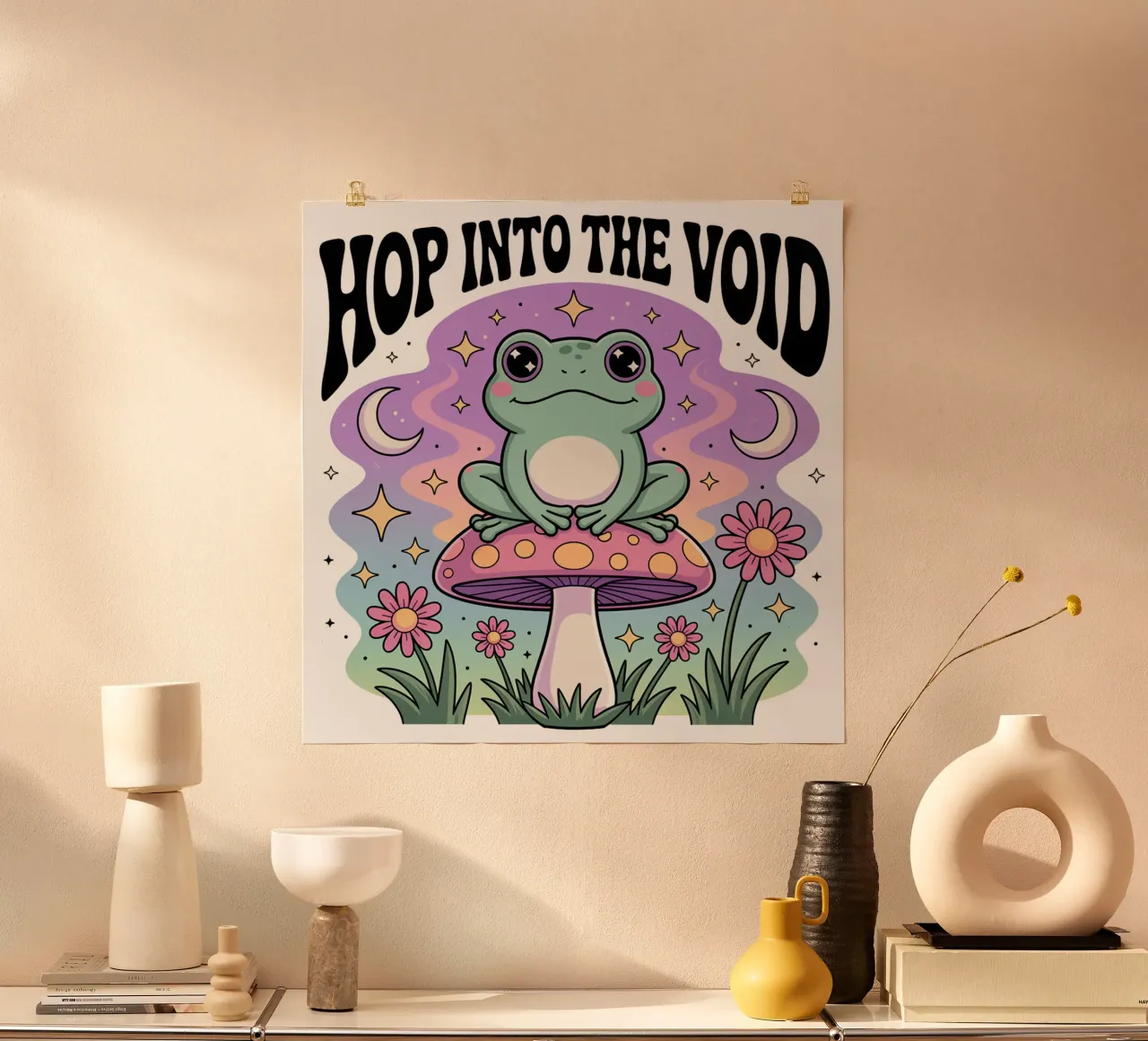 Hop Into The Void carta hahnemühle da Sasyall Graphics