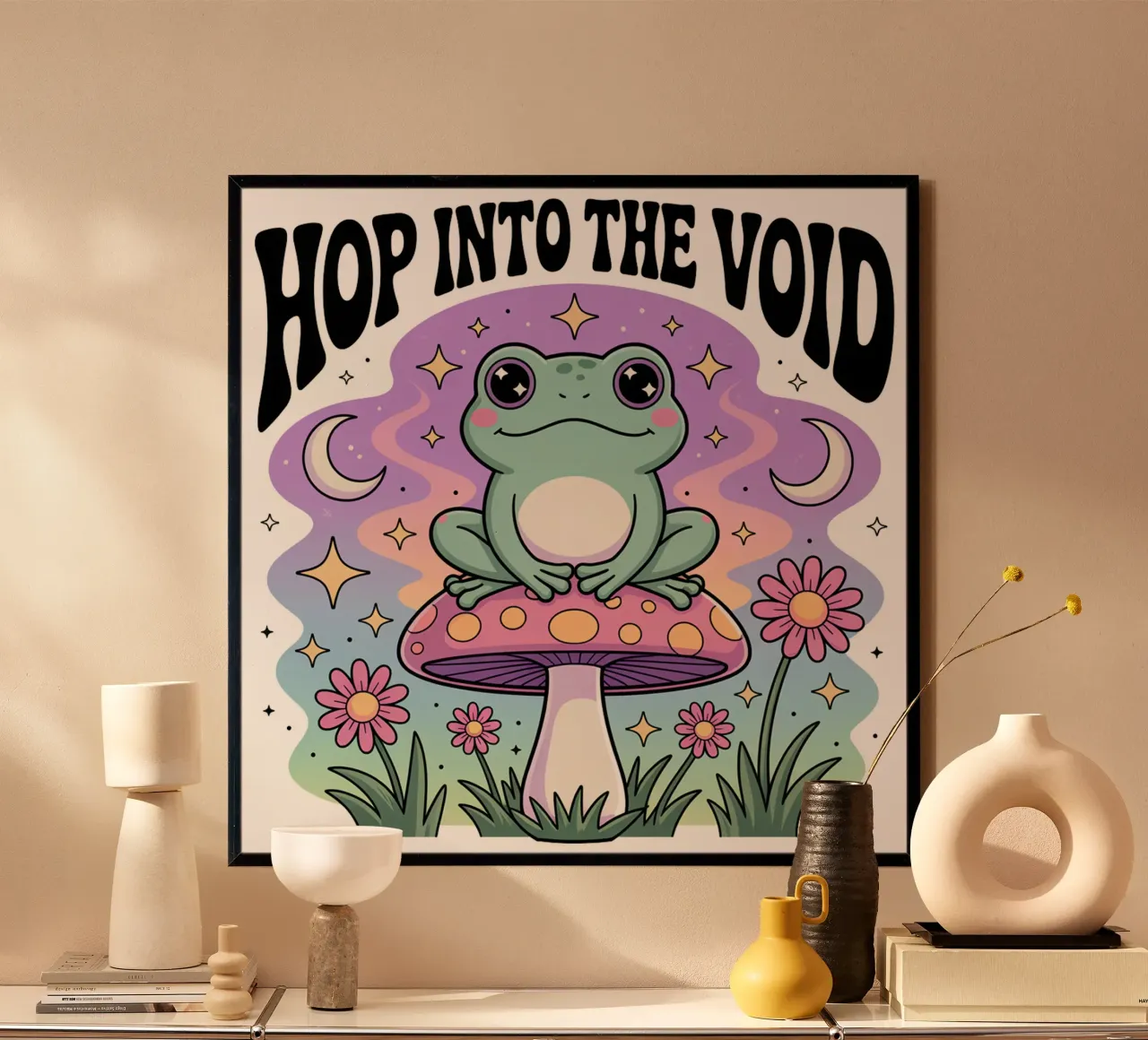Hop Into The Void carta hahnemühle da Sasyall Graphics