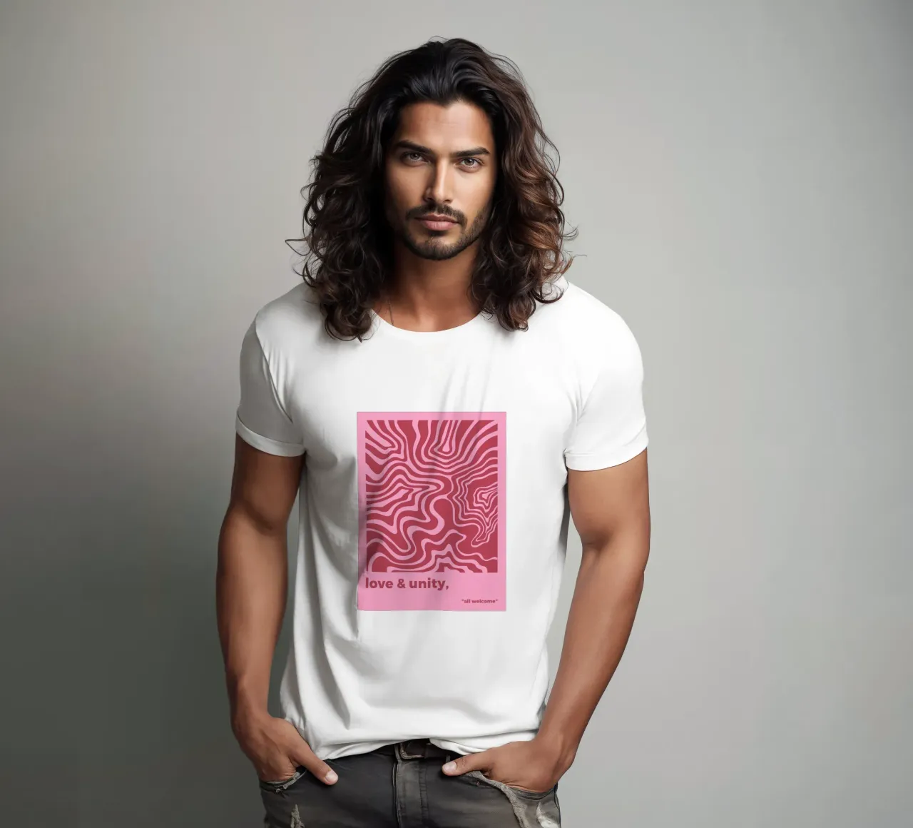 Amore e unità t-shirt da MODERN NUANCE