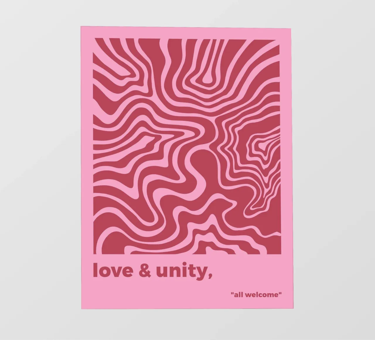 Amore e unità pellicola backlit da MODERN NUANCE