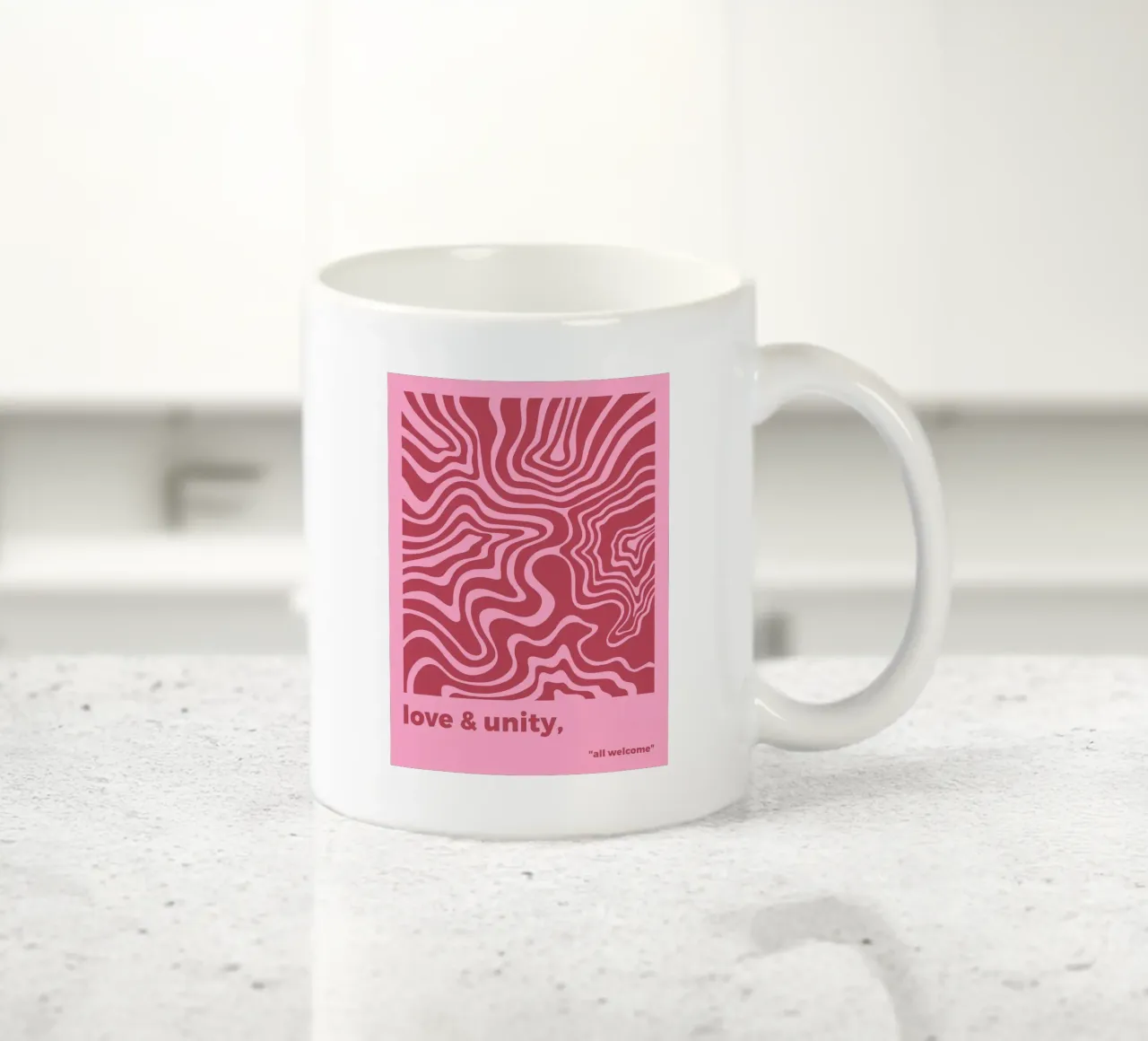Amore e unità tazza in ceramica da MODERN NUANCE