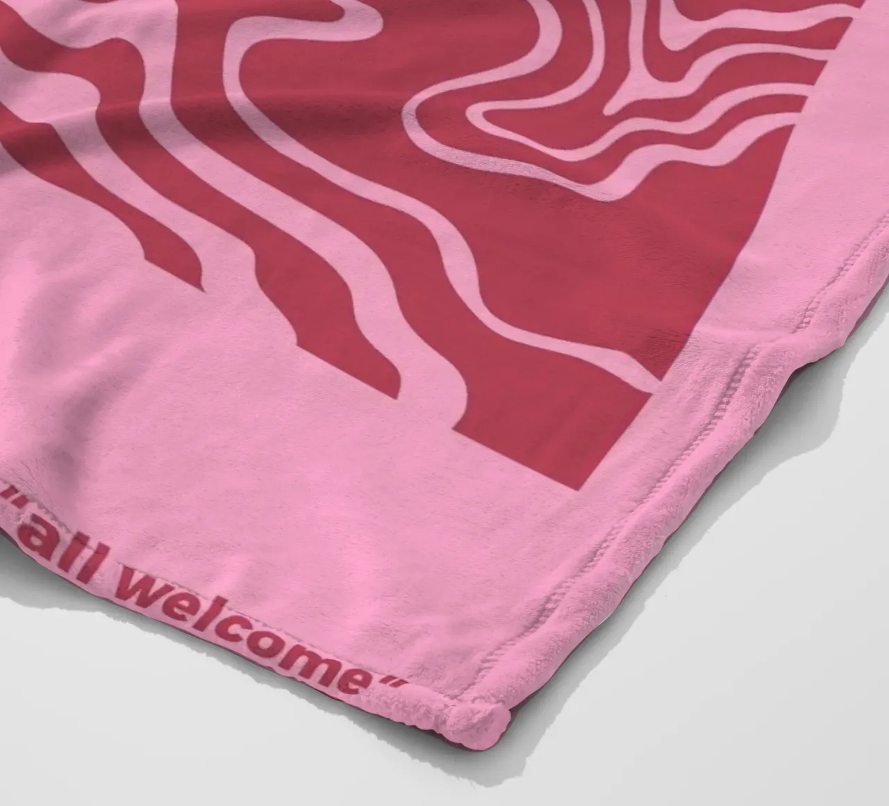 Amore e unità coperta in pile da MODERN NUANCE